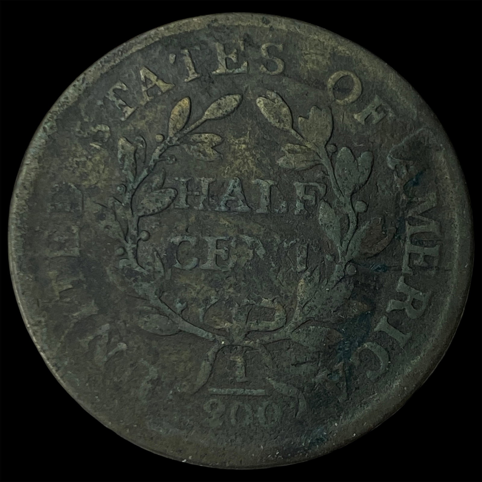 1805 Draped Bust Half Cent LIGHTLY CIRCULATED - 2