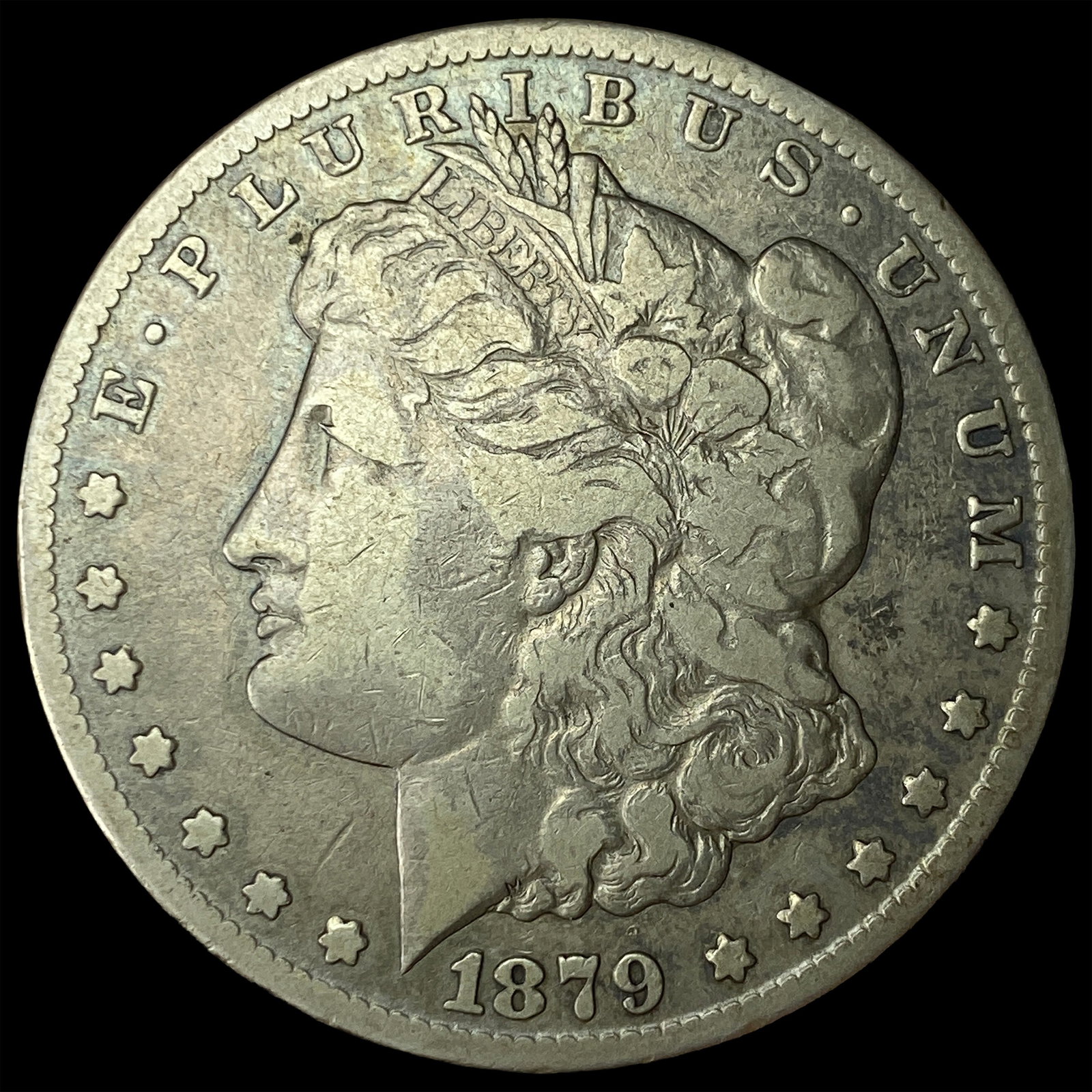 1879-S Silver Morgan Dollar LIGHTLY CIRCULATED: 1879-S Silver Morgan Dollar LIGHTLY CIRCULATED