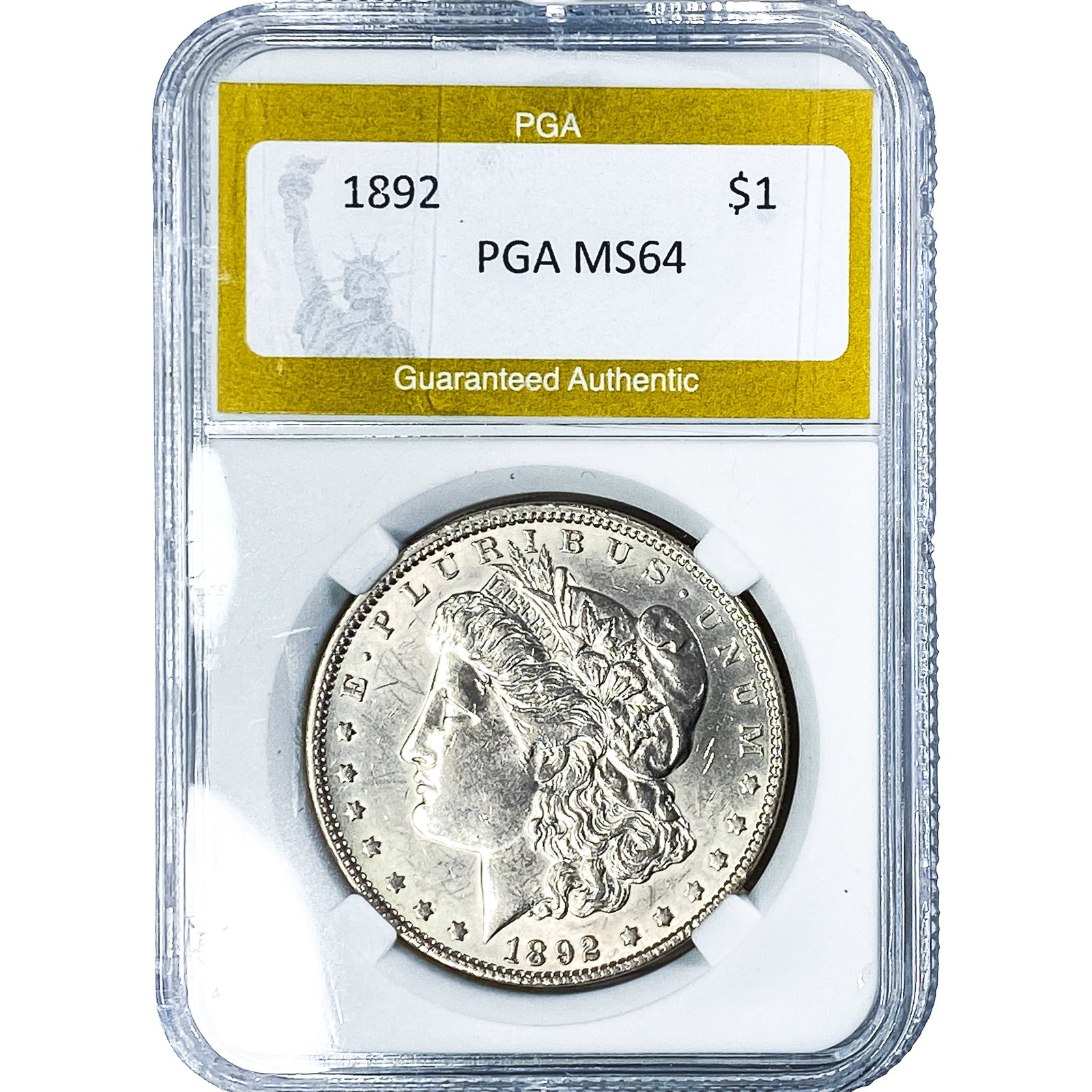 1892 Morgan Silver Dollar PGA MS64 (1 of 2)