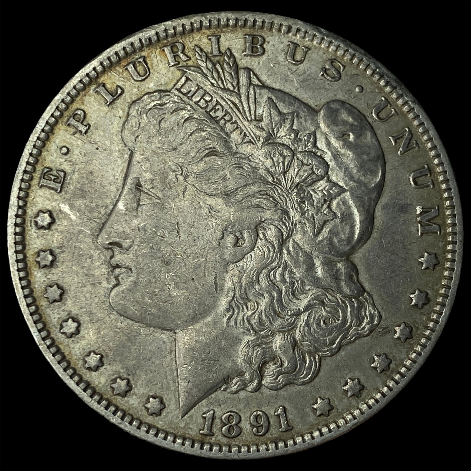 1891-O Silver Morgan Dollar CLOSELY UNCIRCULATED: 1891-O Silver Morgan Dollar CLOSELY UNCIRCULATED