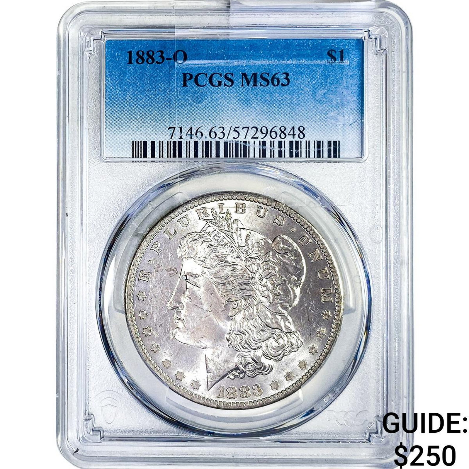 1883-O Morgan Silver Dollar PCGS MS63