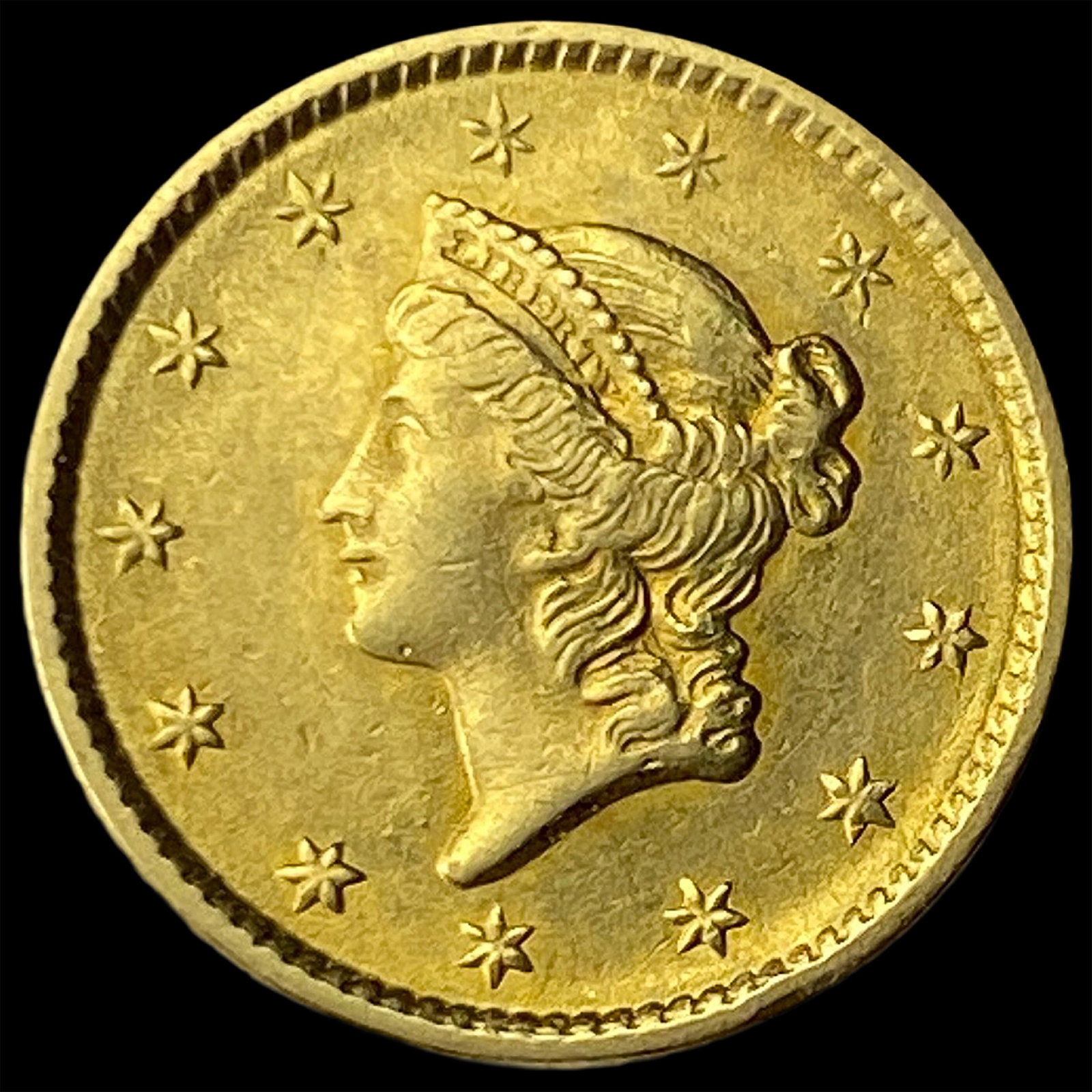 1851 Gold $1 Type 1 UNCIRCULATED: 1851 Gold $1 Type 1 UNCIRCULATED