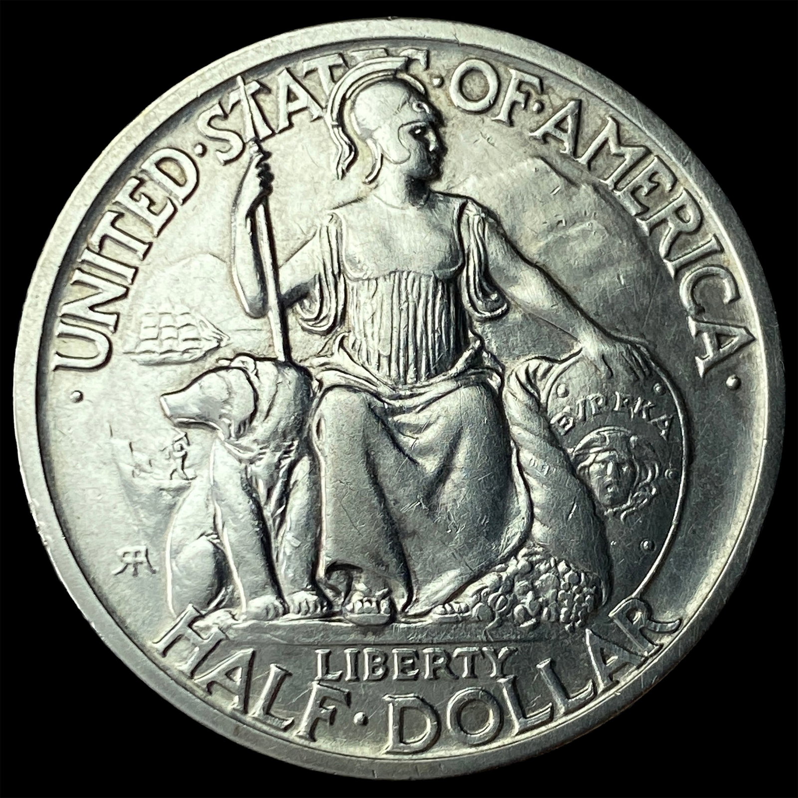 1935-S Silver Half Dollar California-Pacific Exposition GEM BU (1 of 2)