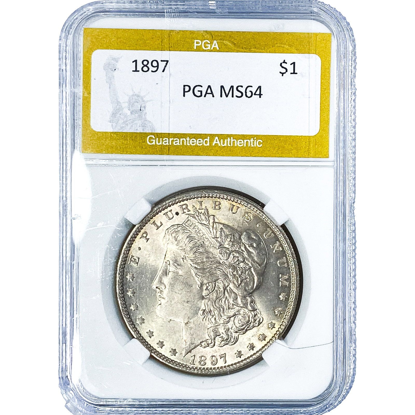 1897 Morgan Silver Dollar PGA MS64 (1 of 2)