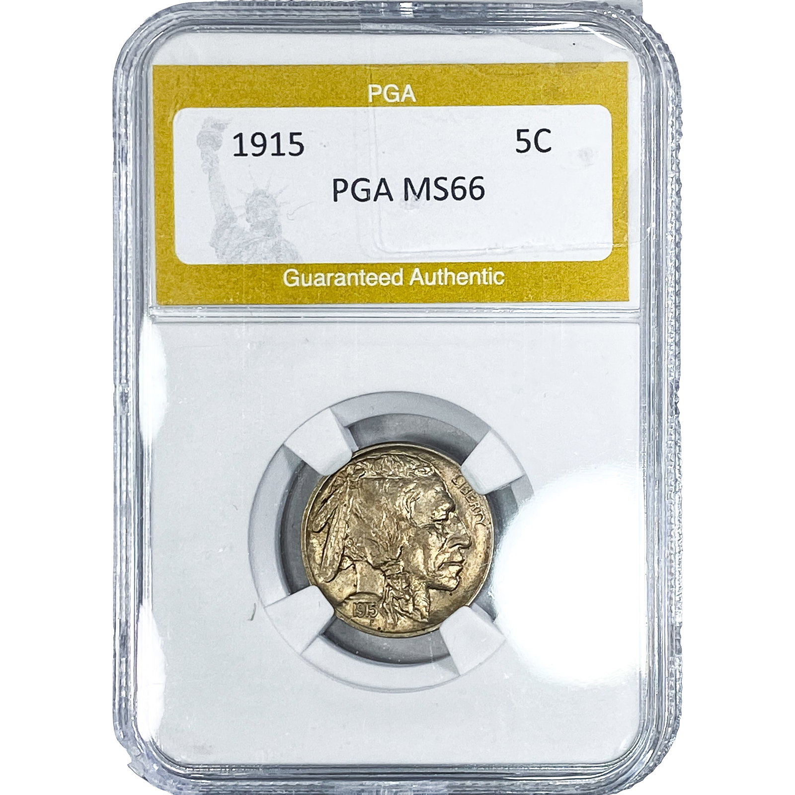 1915 Buffalo Nickel PGA MS66 (1 of 2)