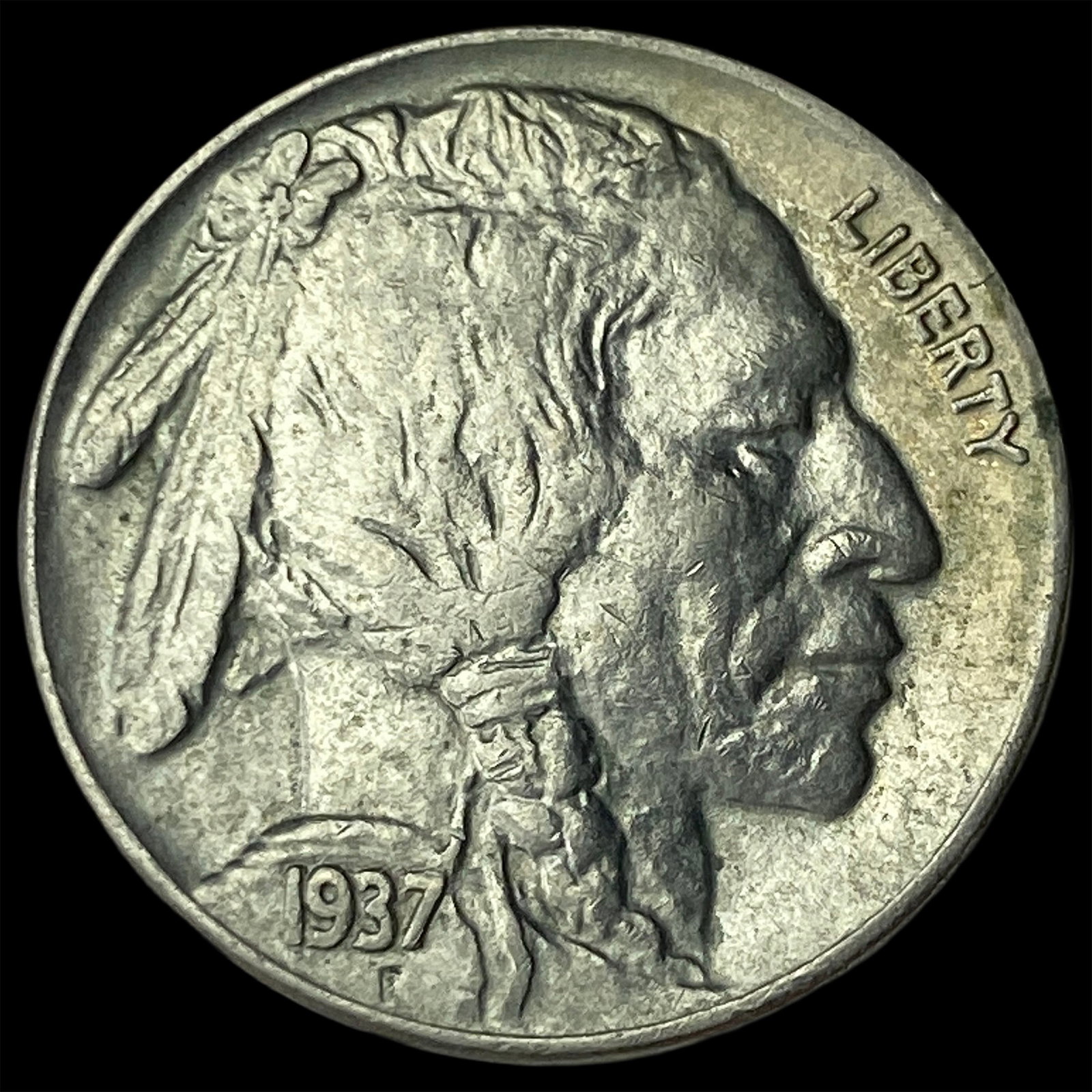1937-D Buffalo Nickel CHOICE BU (1 of 2)