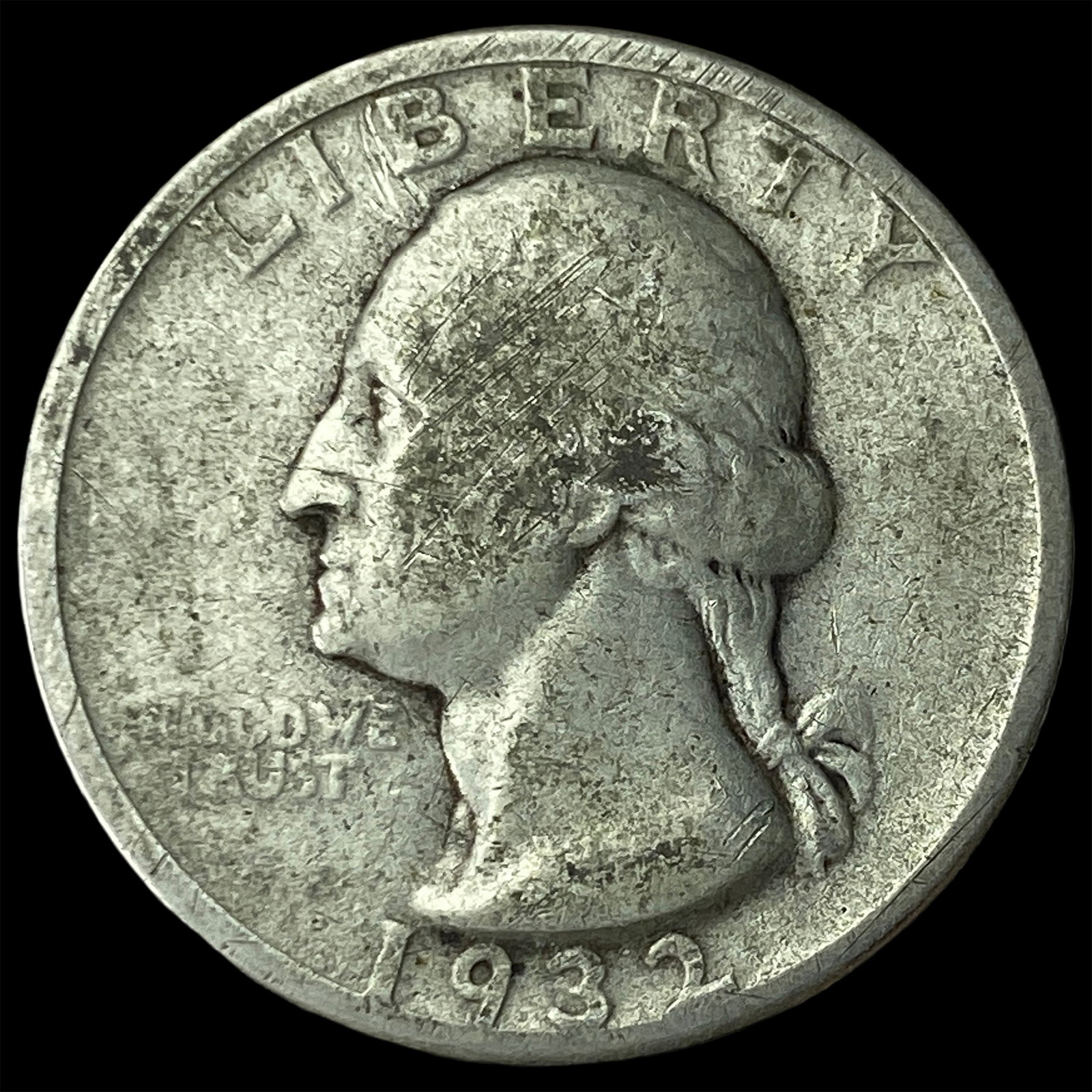 1932-D Silver Washington Quarter LIGHTLY CIRCULATED: 1932-D Silver Washington Quarter LIGHTLY CIRCULATED