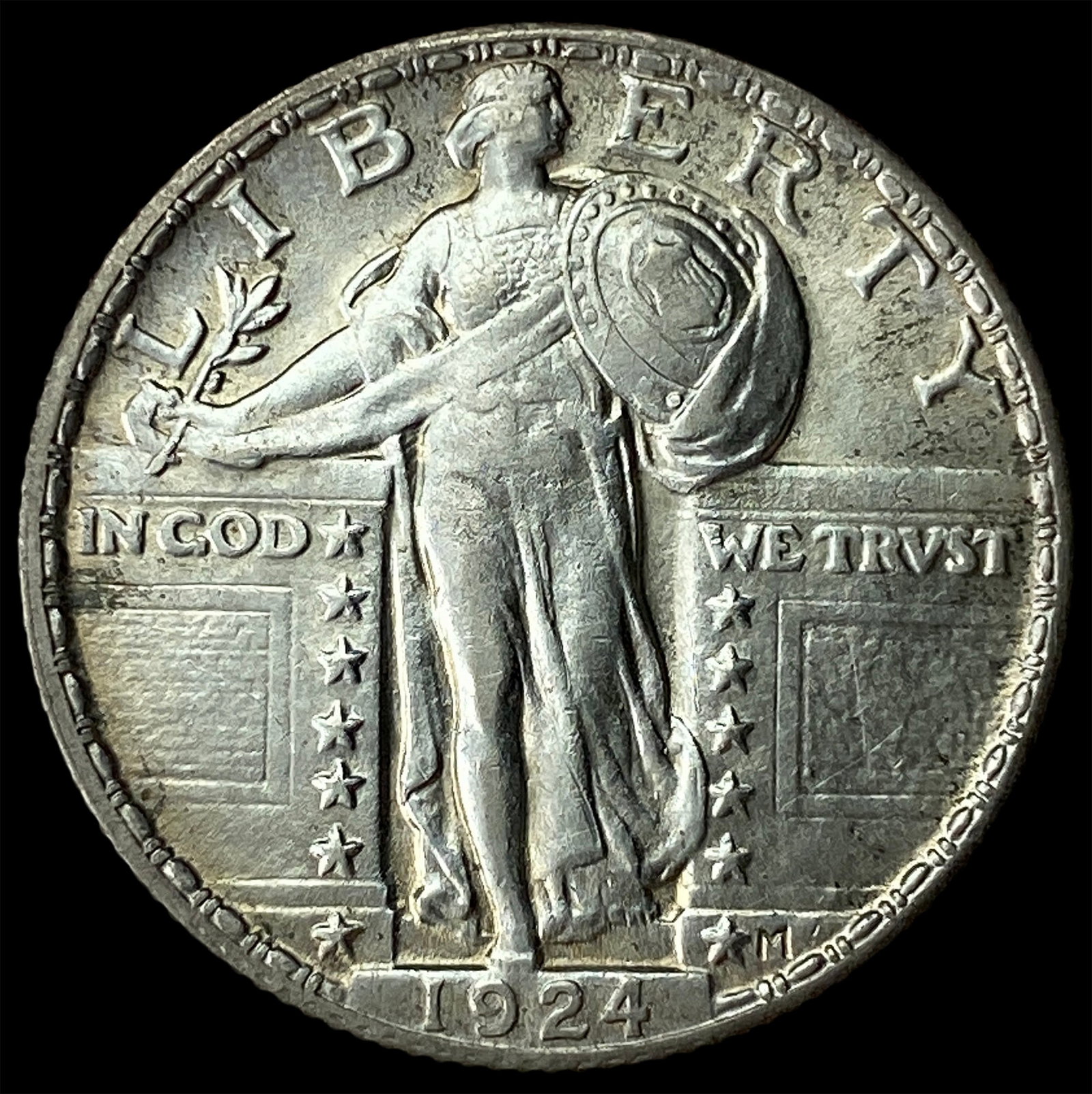 1924 Standing Liberty Silver Quarter UNCIRCULATED