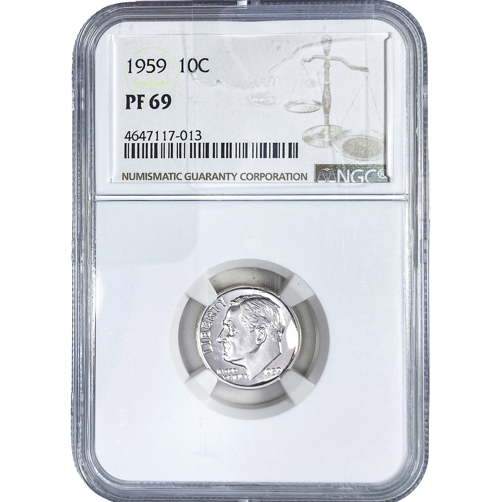 1959 Roosevelt Dime NGC PF69 (1 of 2)