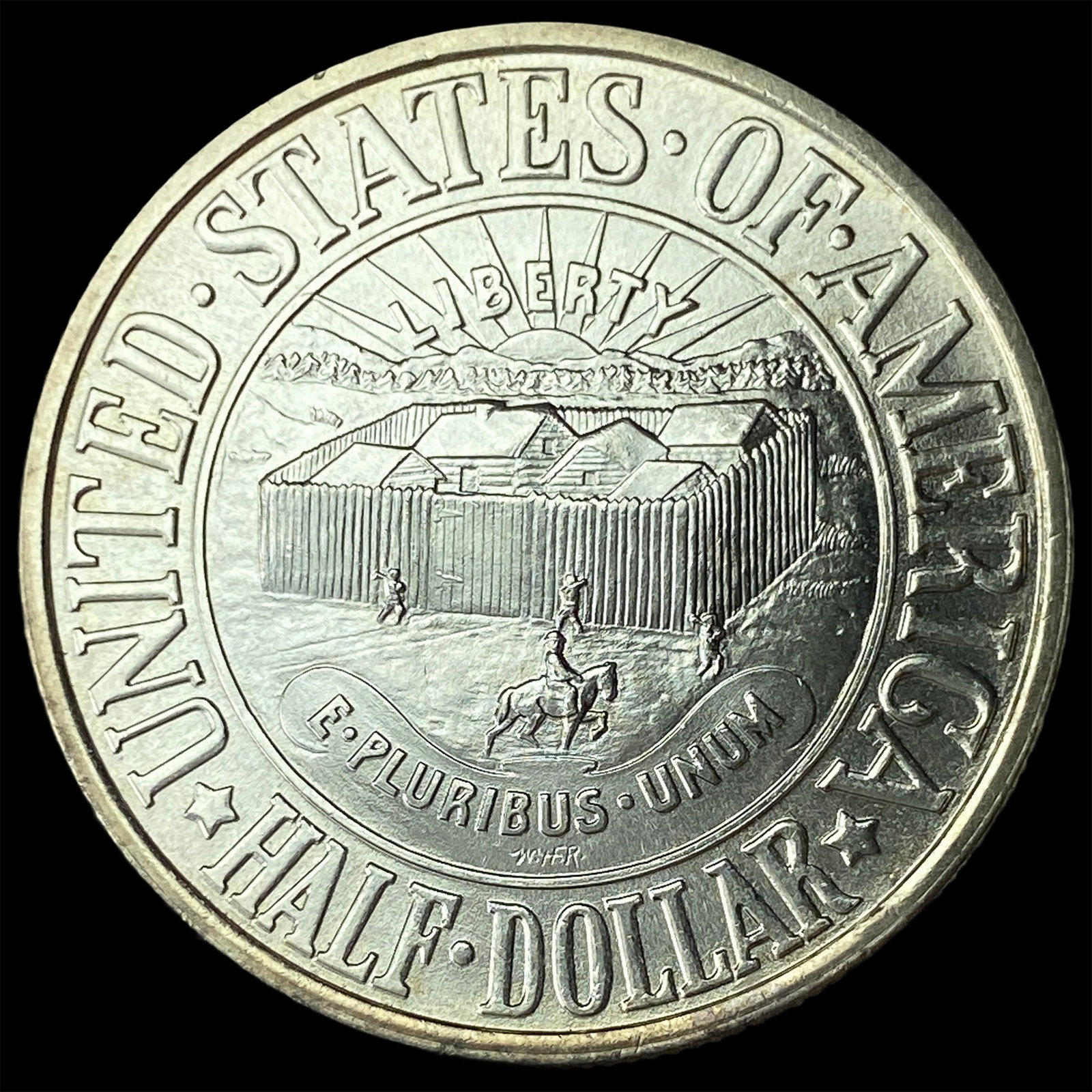 1936 Silver York County Commemorative Half Dollar GEM BU (1 of 2)