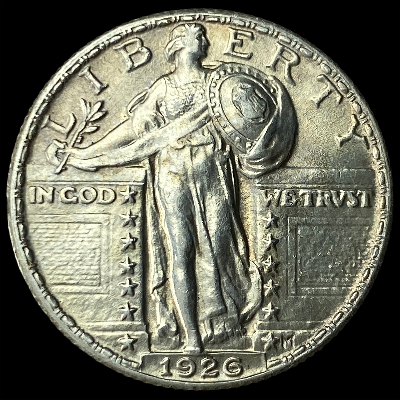 1926 Standing Liberty Quarter CHOICE BU: 1926 Standing Liberty Quarter CHOICE BU