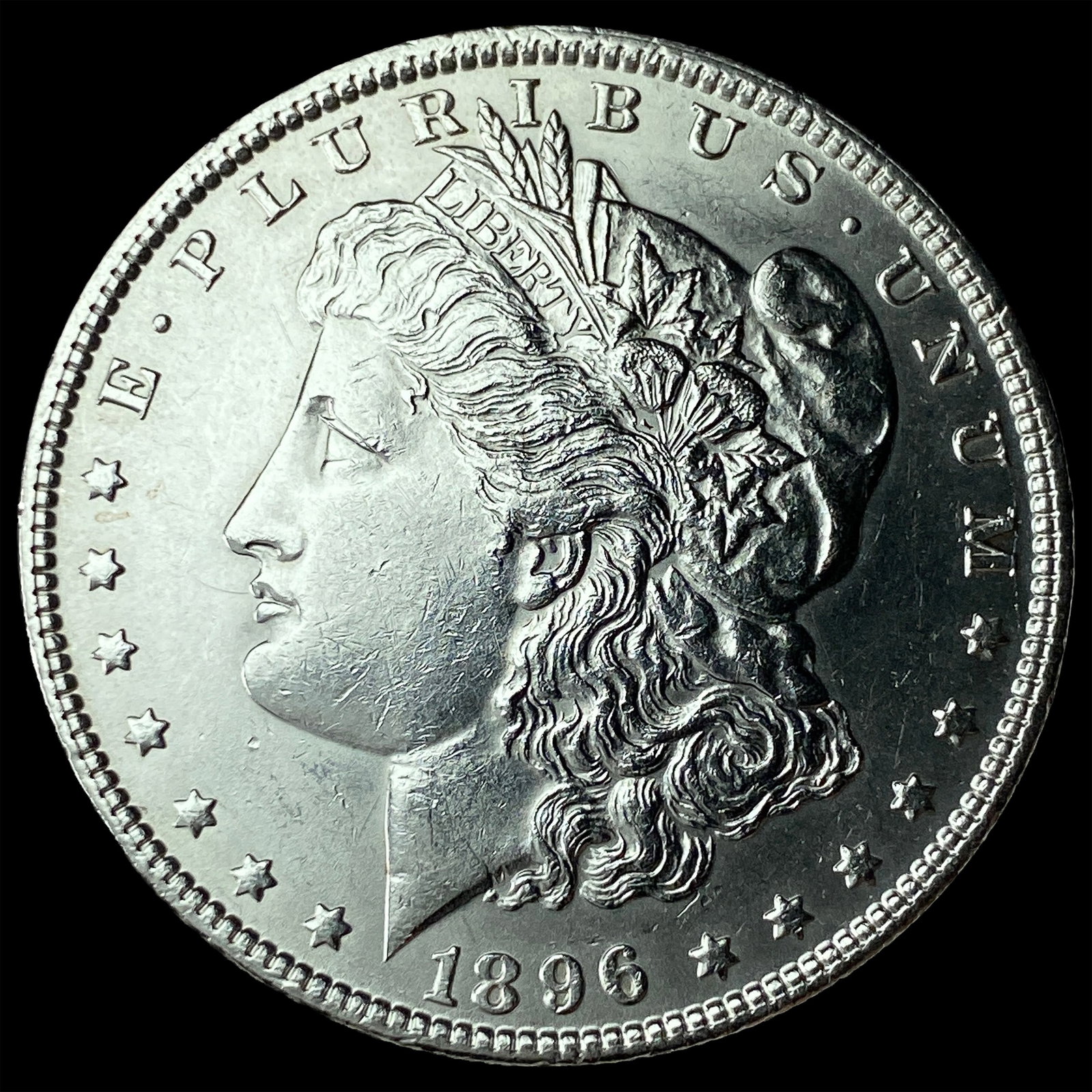 1896 Morgan Silver Dollar UNCIRCULATED: 1896 Morgan Silver Dollar UNCIRCULATED