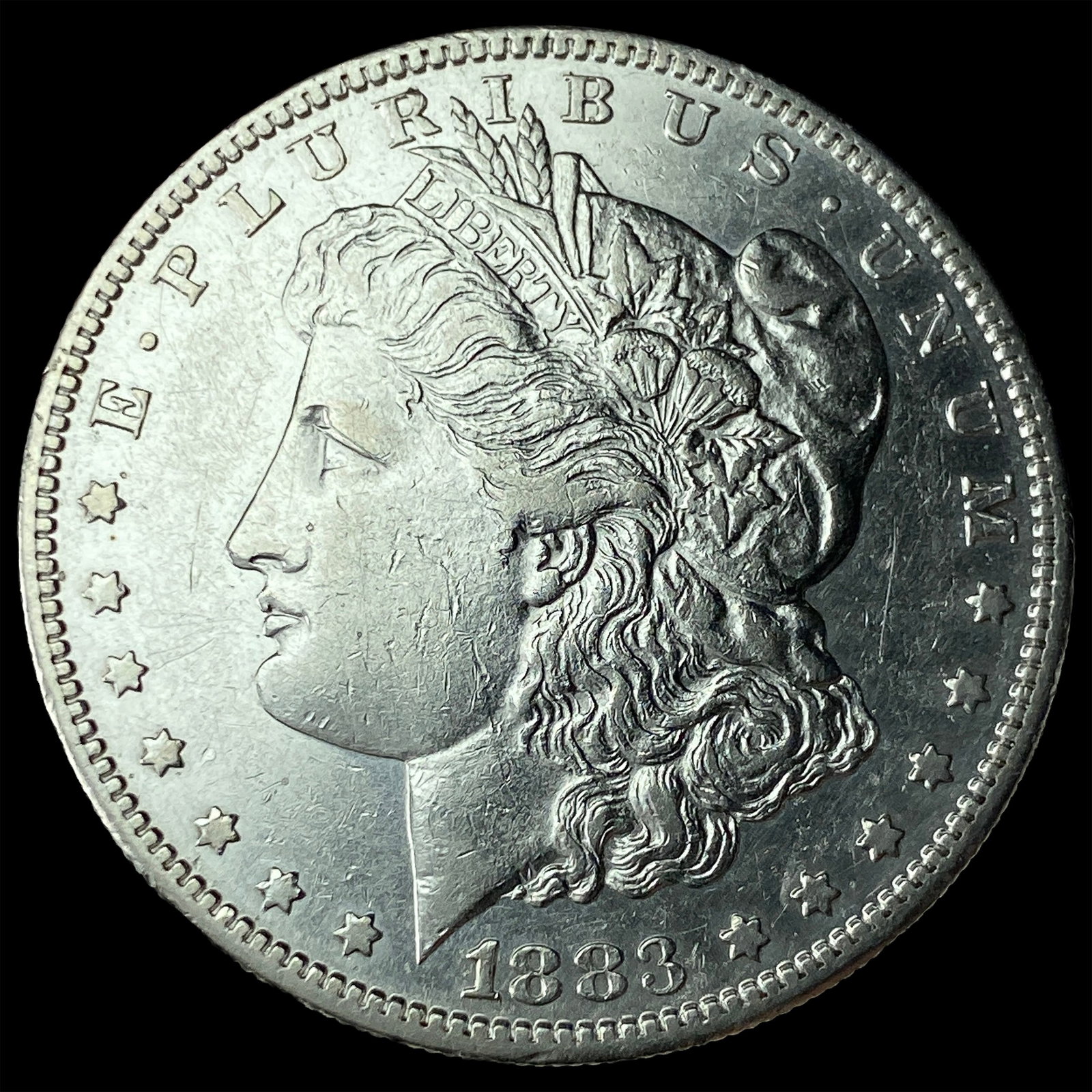 1883-S Silver Morgan Dollar CLOSELY UNCIRCULATED