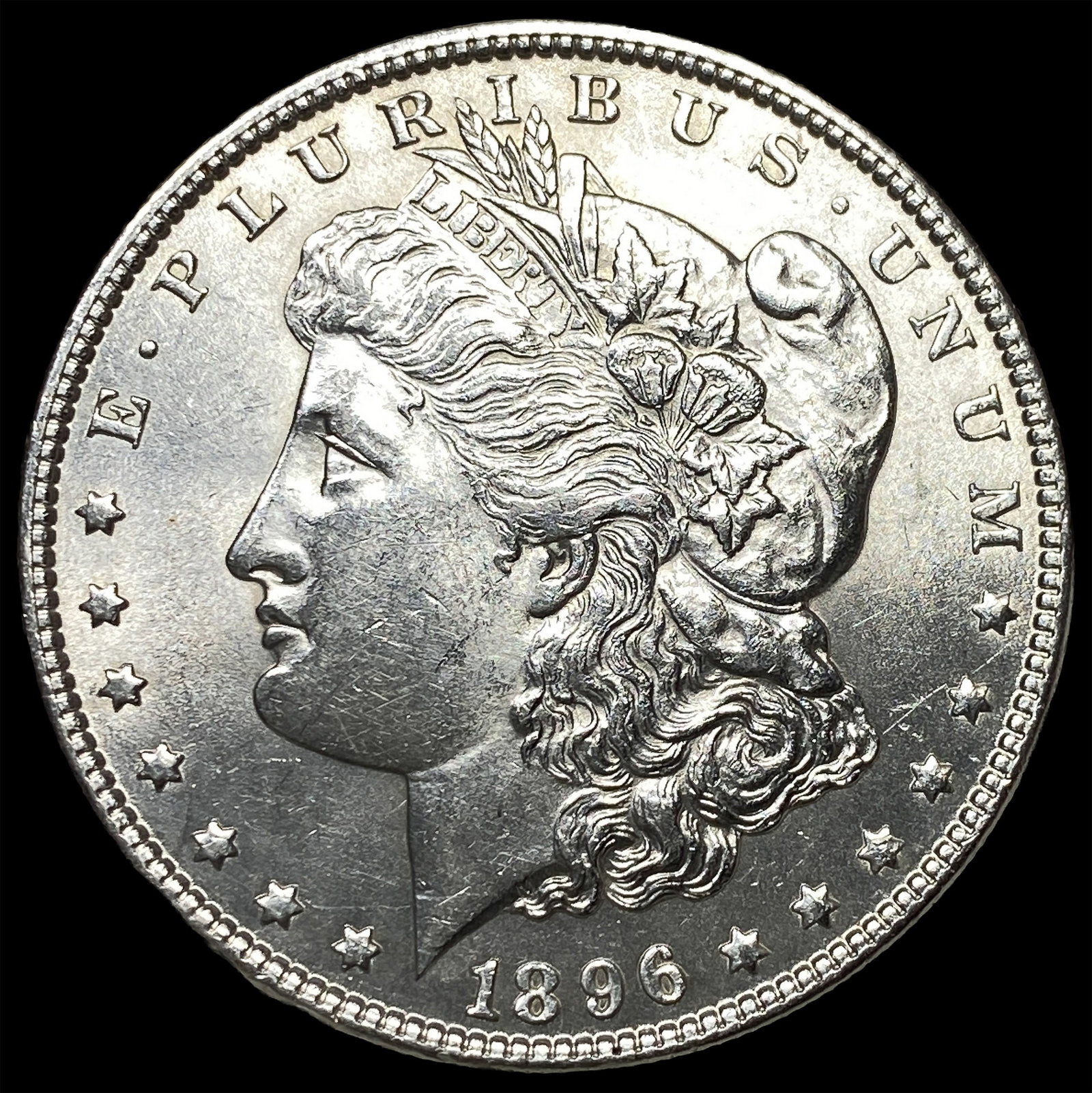 1896 Morgan Silver Dollar UNCIRCULATED: 1896 Morgan Silver Dollar UNCIRCULATED