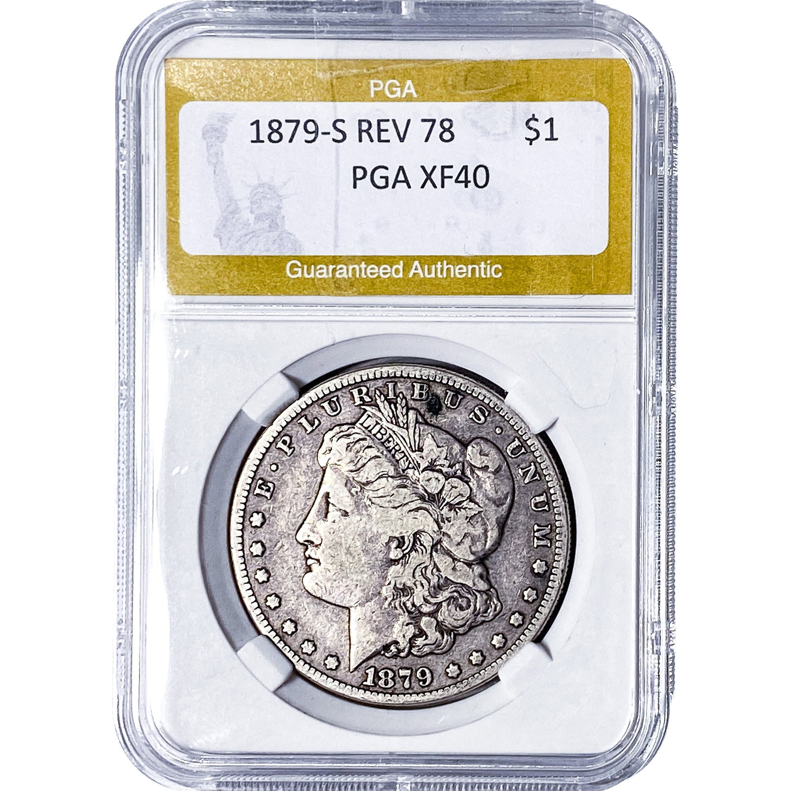1891-O Morgan Silver Dollar PGA MS63: 1891-O Morgan Silver Dollar PGA MS63