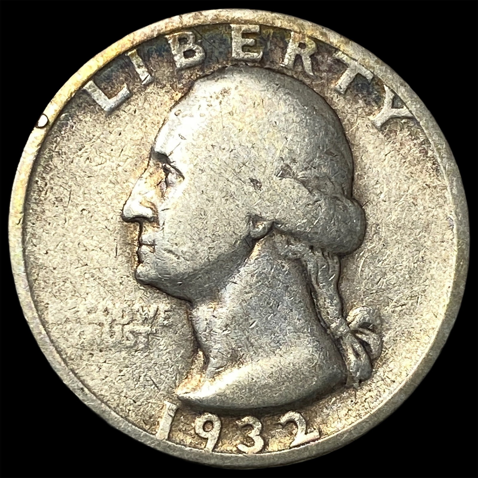 1932-D Silver Washington Quarter LIGHTLY CIRCULATED: 1932-D Silver Washington Quarter LIGHTLY CIRCULATED