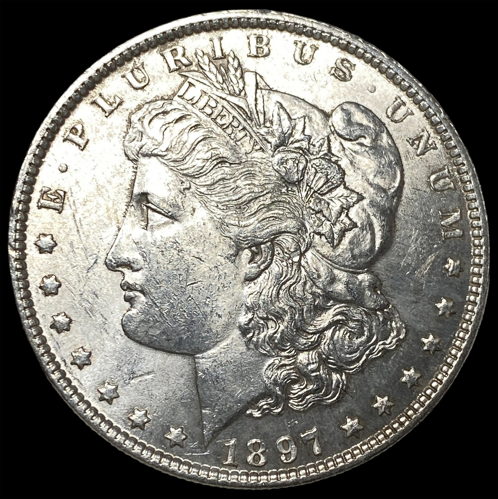 1897 Morgan Silver Dollar UNCIRCULATED: 1897 Morgan Silver Dollar UNCIRCULATED