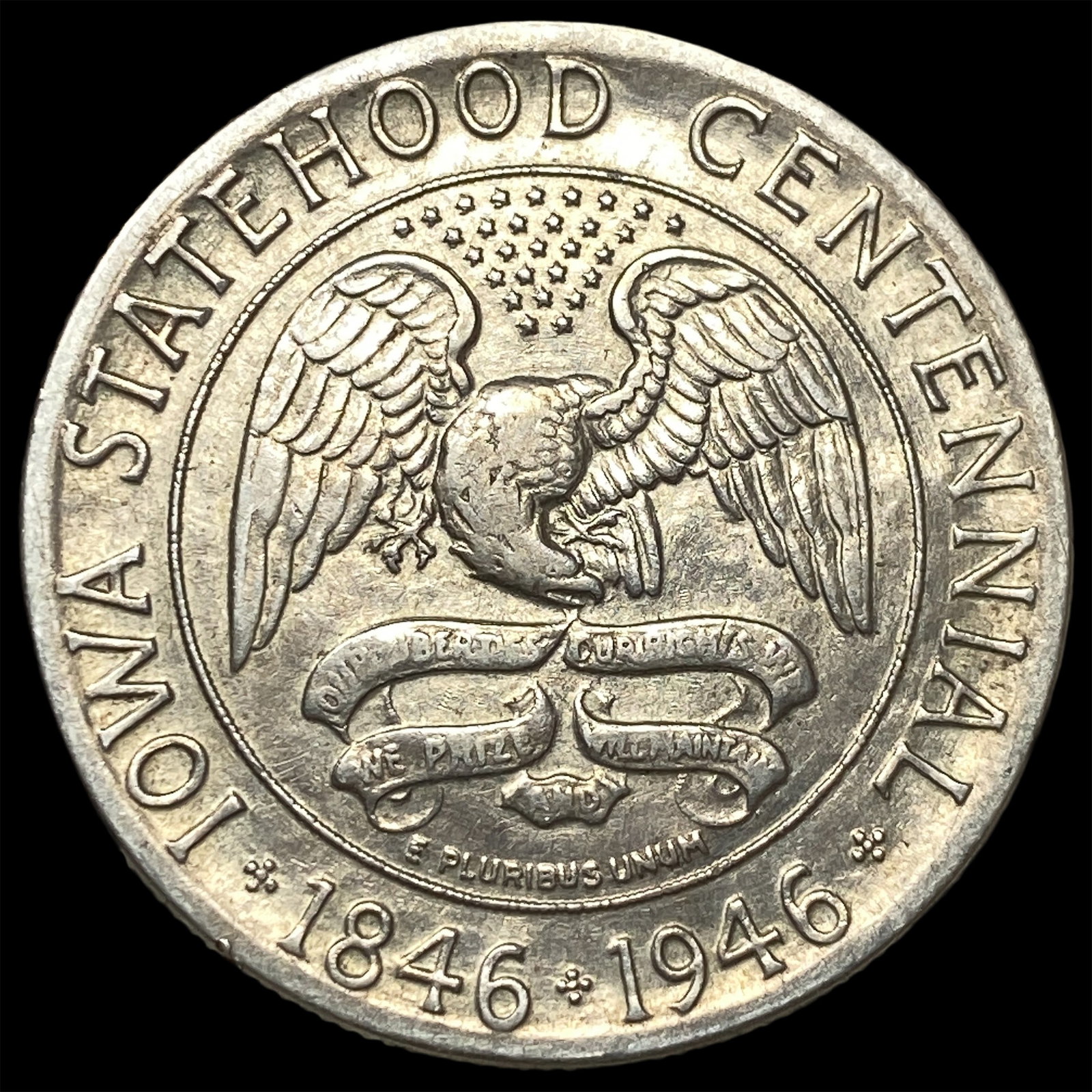 1946 Iowa Statehood Centennial Silver Half Dollar GEM BU (1 of 2)
