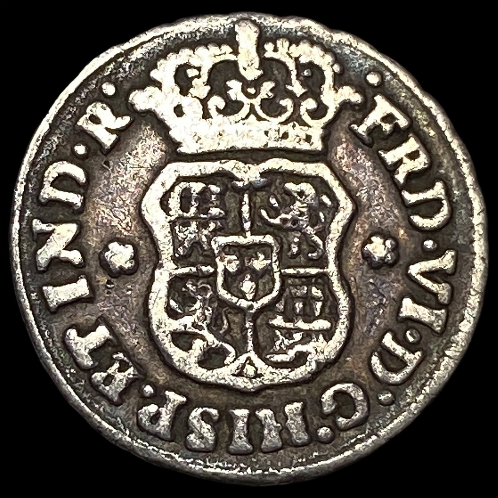 1750-M Silver 1 Real Mexico Mint LIGHTLY CIRCULATED: 1750-M Silver 1 Real Mexico Mint LIGHTLY CIRCULATED