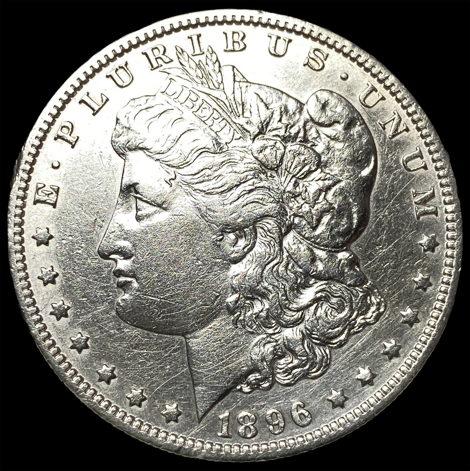 1896-O Silver Morgan Dollar CLOSELY UNCIRCULATED: 1896-O Silver Morgan Dollar CLOSELY UNCIRCULATED
