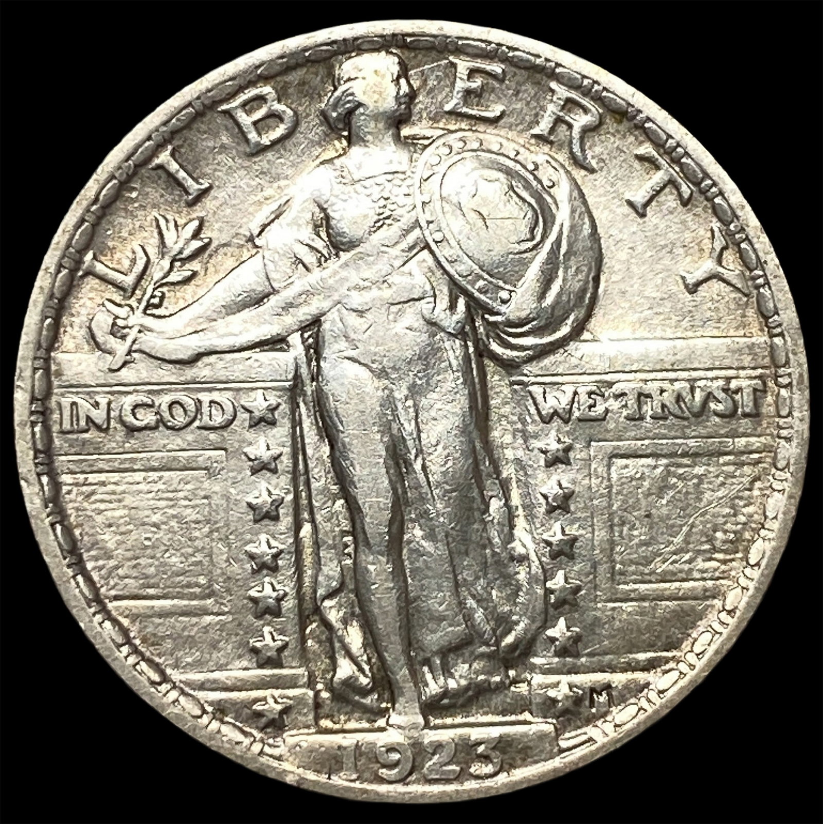 1925 Standing Liberty Silver Quarter CHOICE AU (1 of 2)