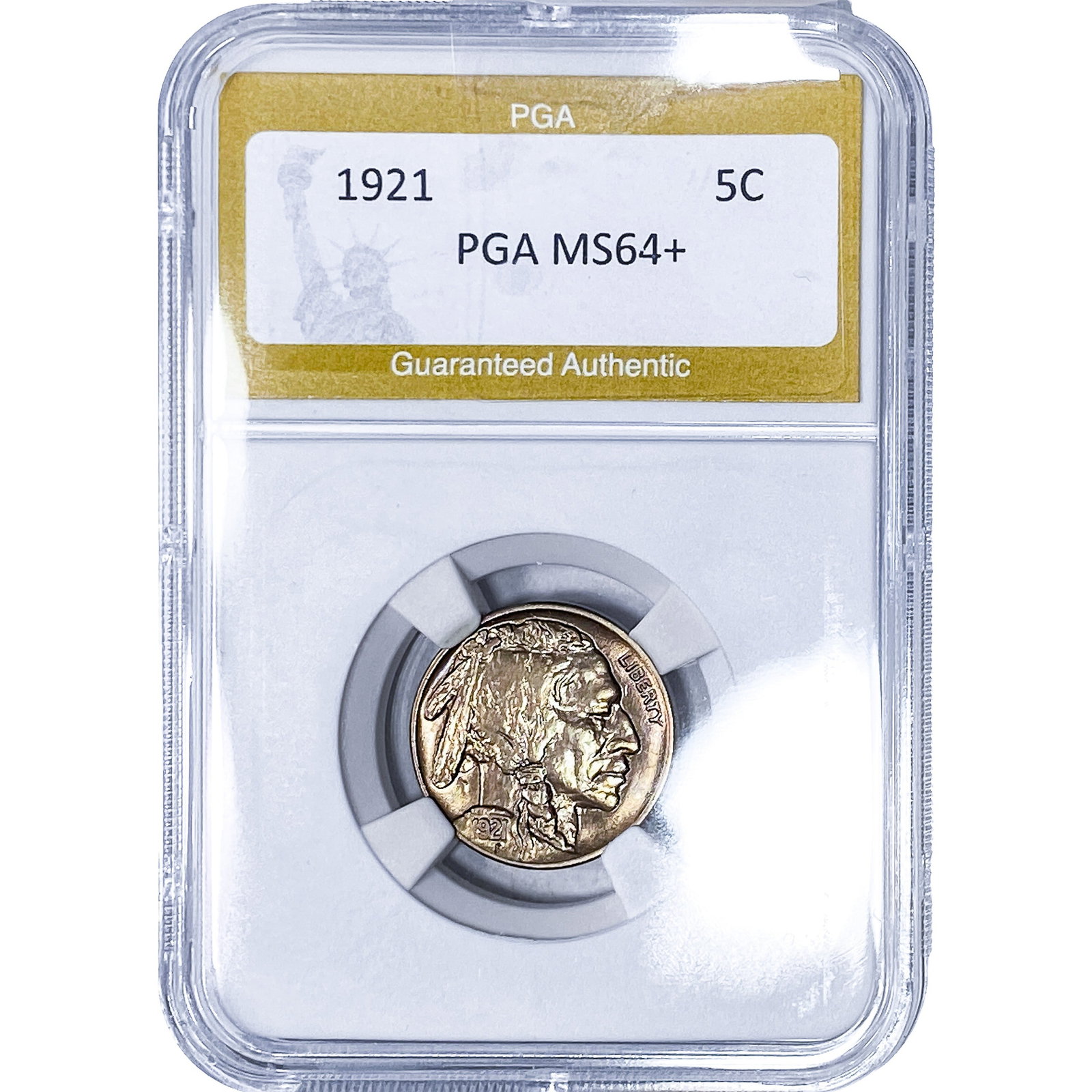 1921 Buffalo Nickel PGA MS64+ (1 of 2)