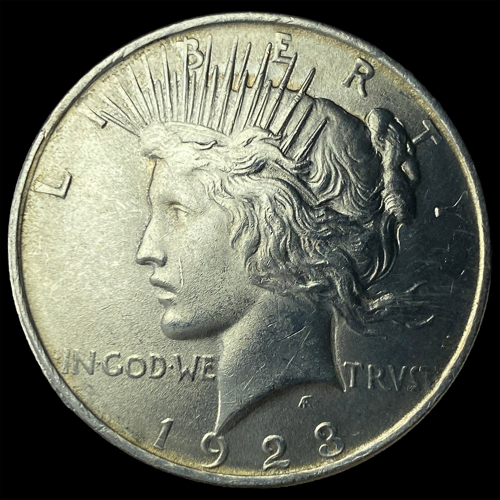 1923 Silver Peace Dollar GEM BU: 1923 Silver Peace Dollar GEM BU
