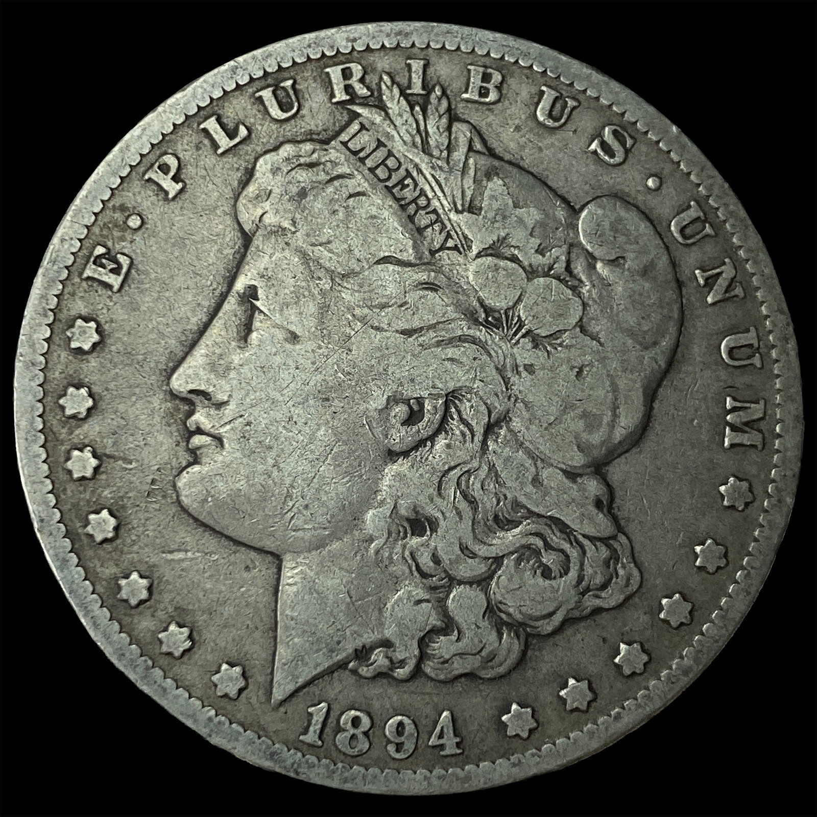 1894-O Silver Morgan Dollar LIGHTLY CIRCULATED: 1894-O Silver Morgan Dollar LIGHTLY CIRCULATED