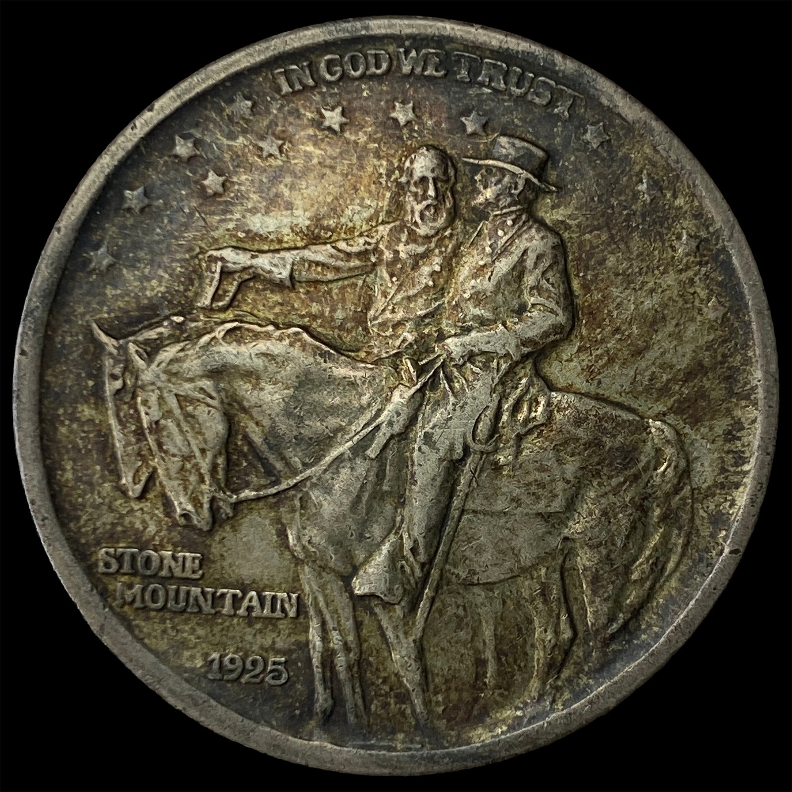 1925 Silver Stone Mountain Half Dollar UNCIRCULATED: 1925 Silver Stone Mountain Half Dollar UNCIRCULATED