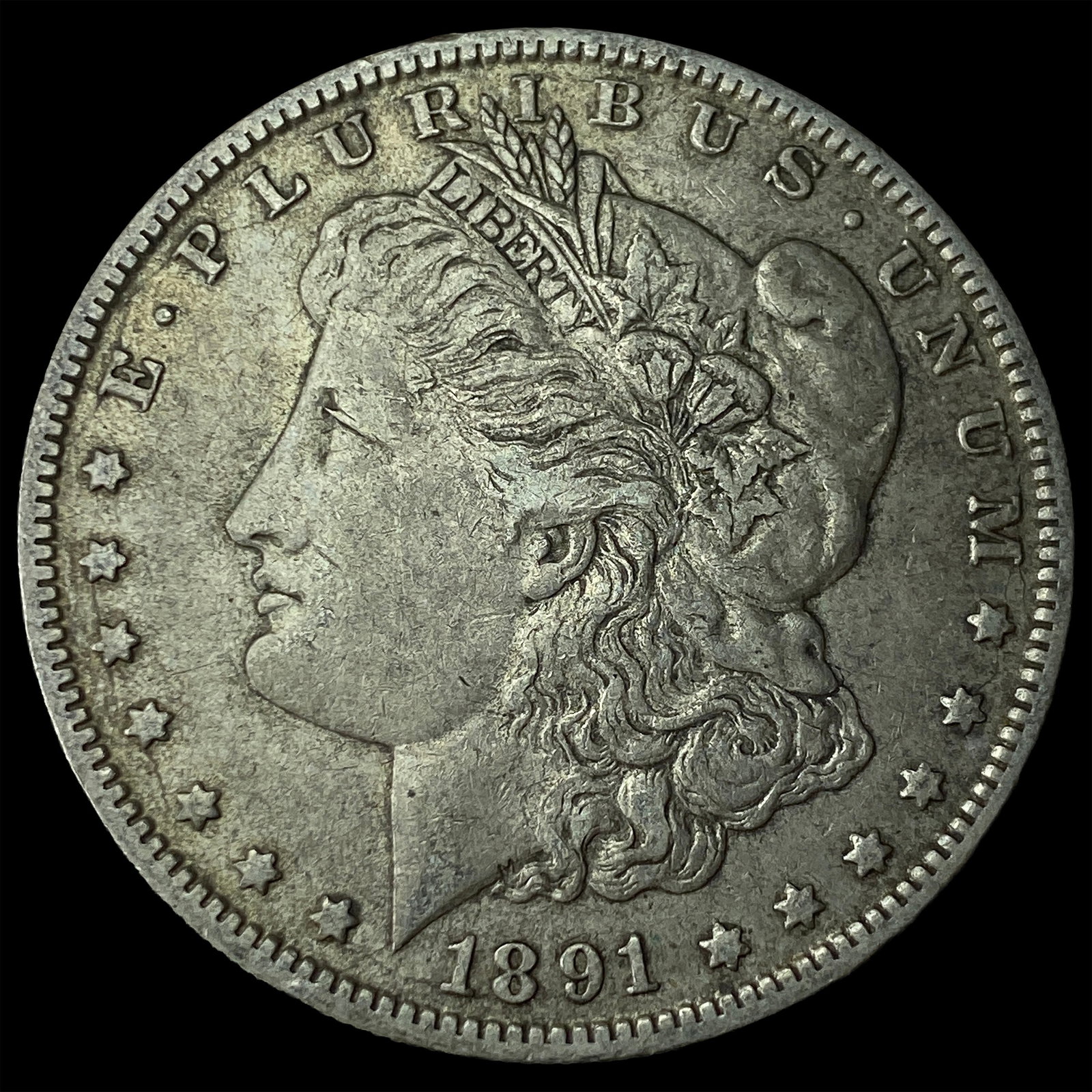 1891-O Silver Morgan Dollar CLOSELY UNCIRCULATED: 1891-O Silver Morgan Dollar CLOSELY UNCIRCULATED
