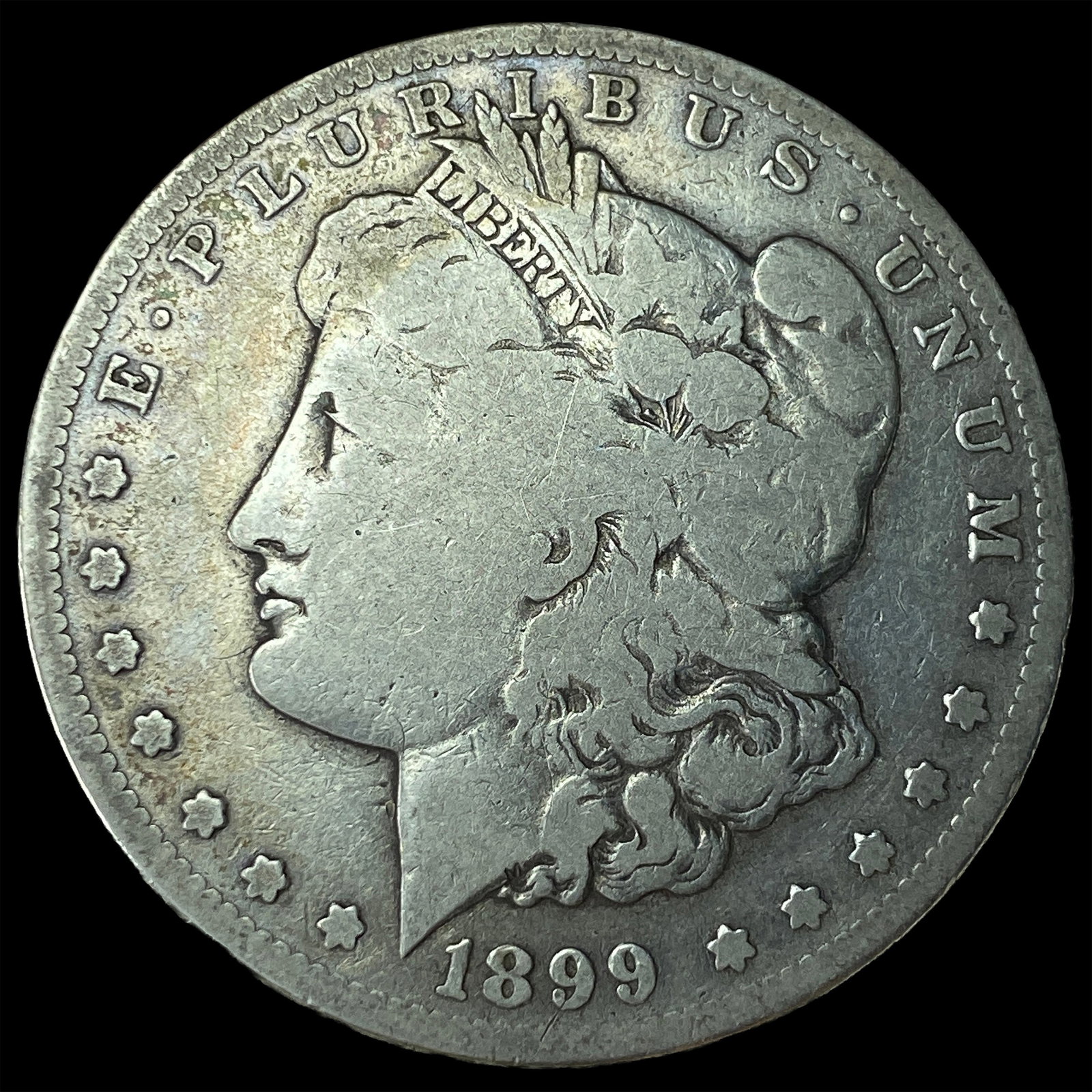 1899-S Silver Morgan Dollar NICELY CIRCULATED: 1899-S Silver Morgan Dollar NICELY CIRCULATED
