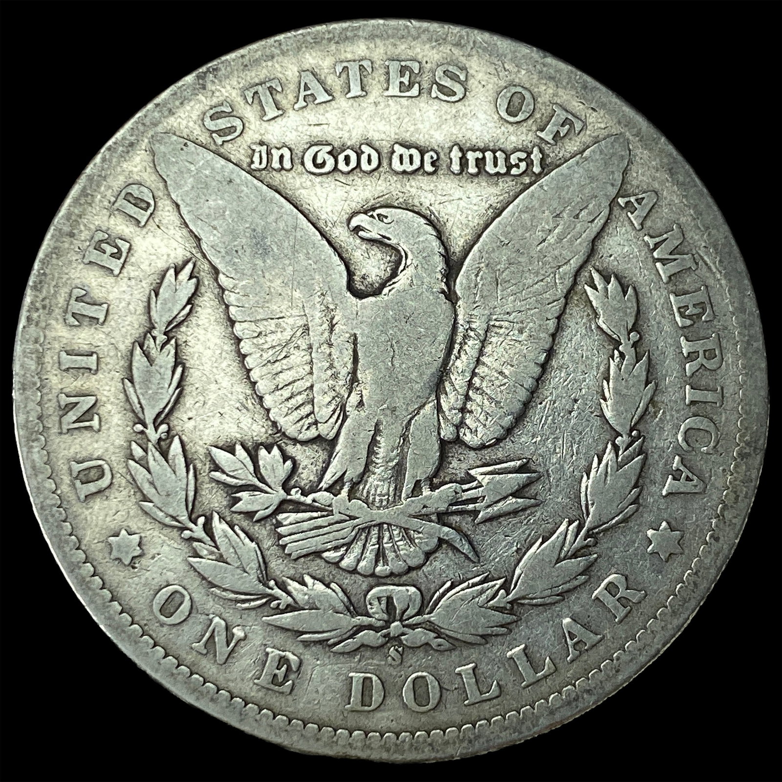 1899-S Silver Morgan Dollar NICELY CIRCULATED - 2