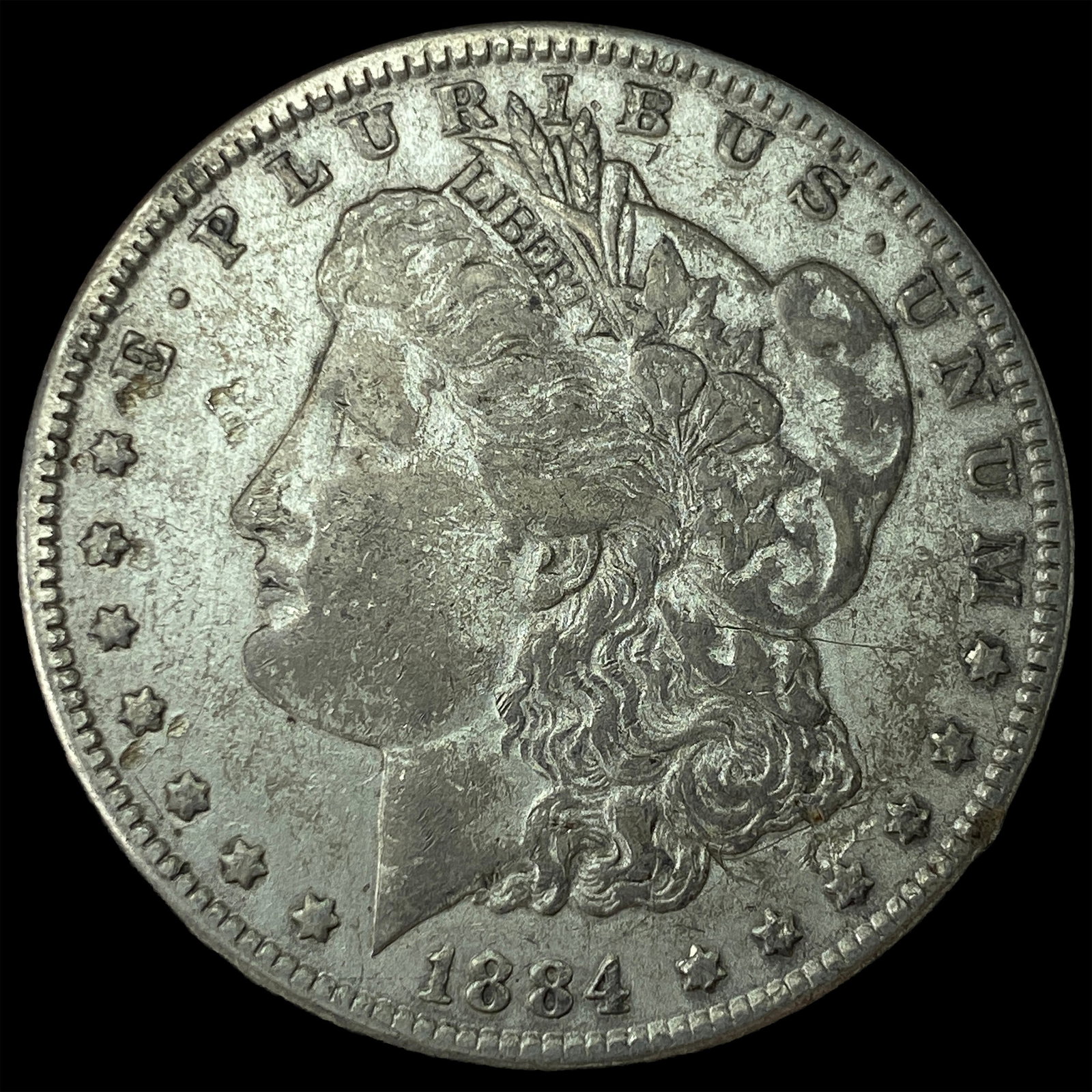 1884-O Silver Morgan Dollar LIGHTLY CIRCULATED: 1884-O Silver Morgan Dollar LIGHTLY CIRCULATED