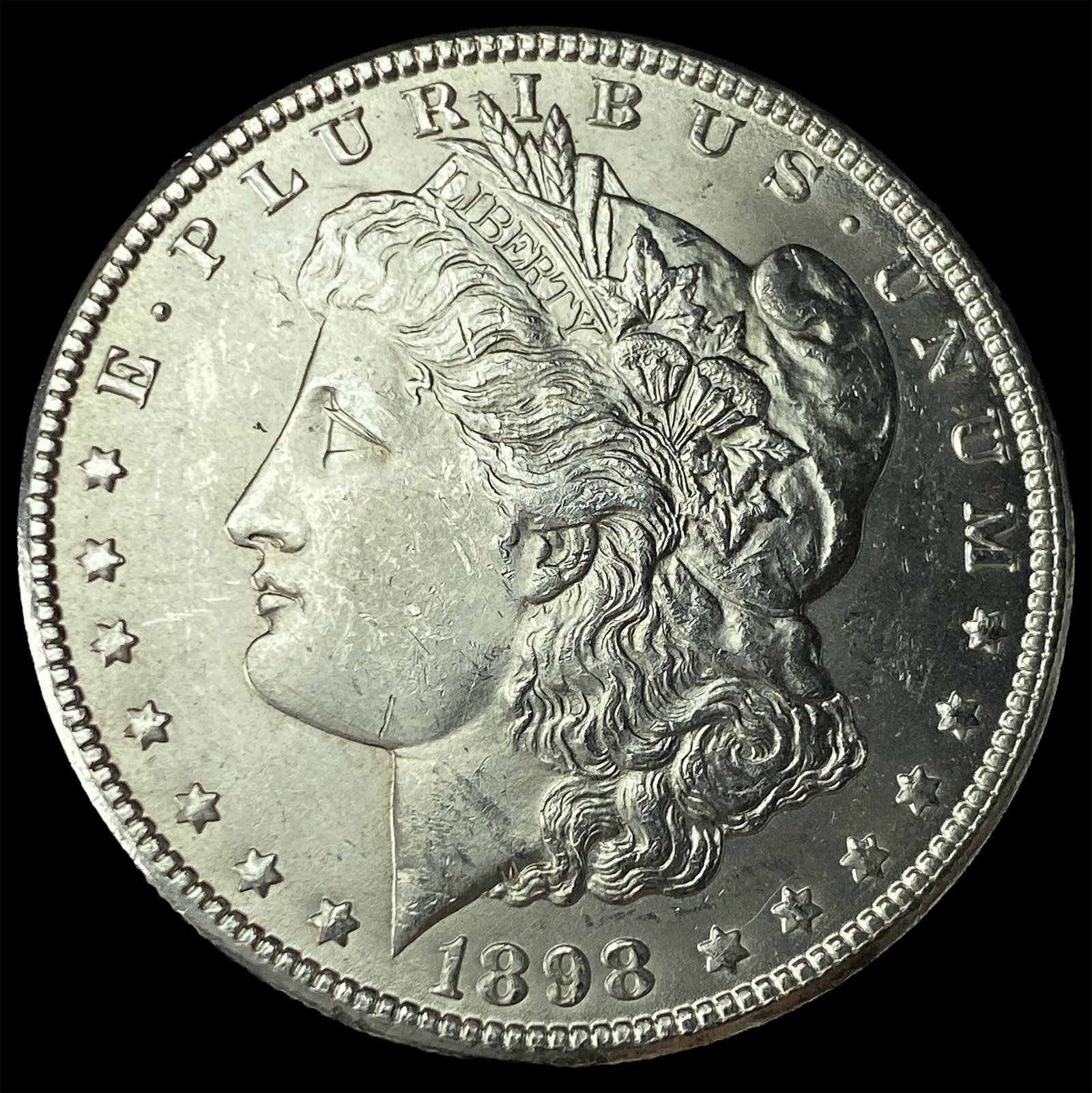 1898-O Morgan Silver Dollar CHOICE BU (1 of 2)