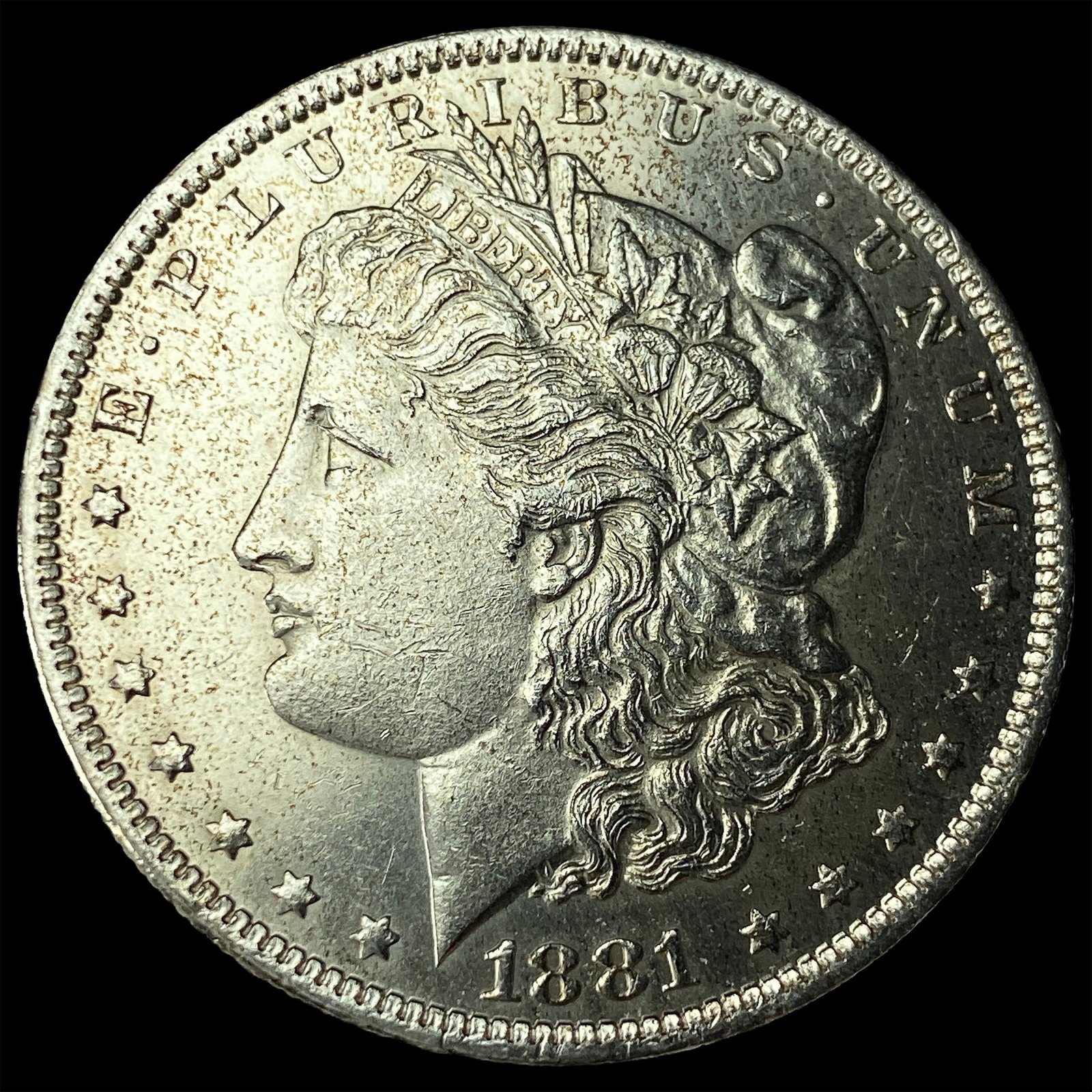 1881-O Silver Morgan Dollar CLOSELY UNCIRCULATED: 1881-O Silver Morgan Dollar CLOSELY UNCIRCULATED