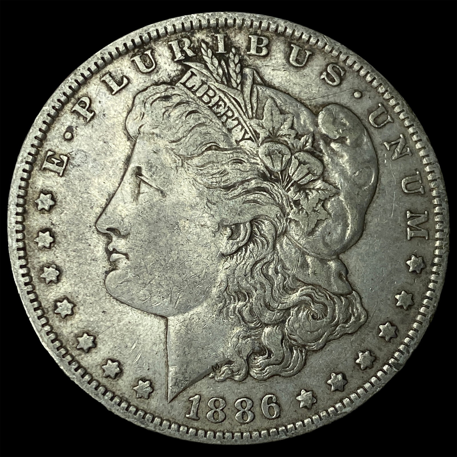 1886-O Silver Morgan Dollar LIGHTLY CIRCULATED: 1886-O Silver Morgan Dollar LIGHTLY CIRCULATED
