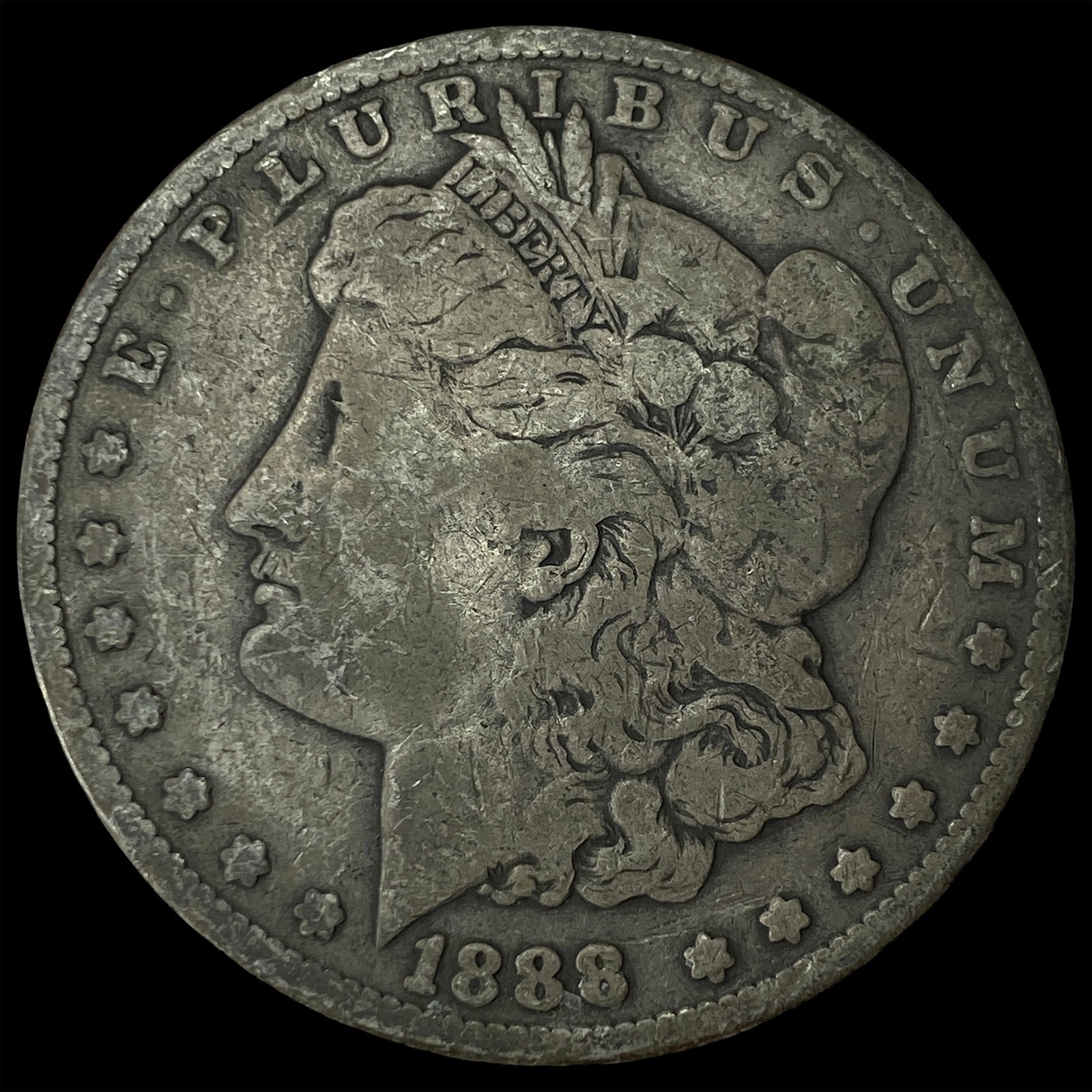 1888-O Silver Morgan Dollar LIGHTLY CIRCULATED: 1888-O Silver Morgan Dollar LIGHTLY CIRCULATED