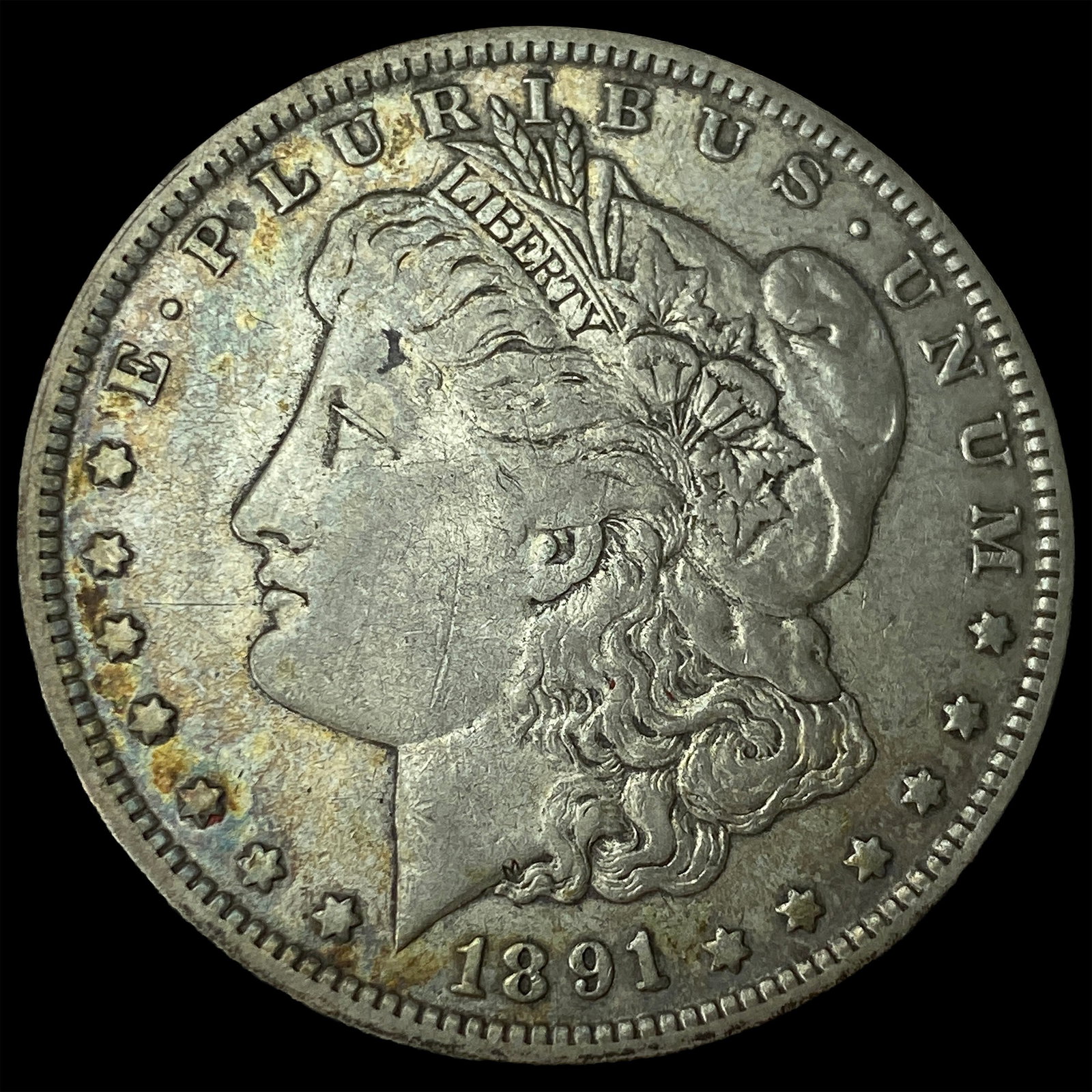 1891-O Silver Morgan Dollar NICELY CIRCULATED: 1891-O Silver Morgan Dollar NICELY CIRCULATED