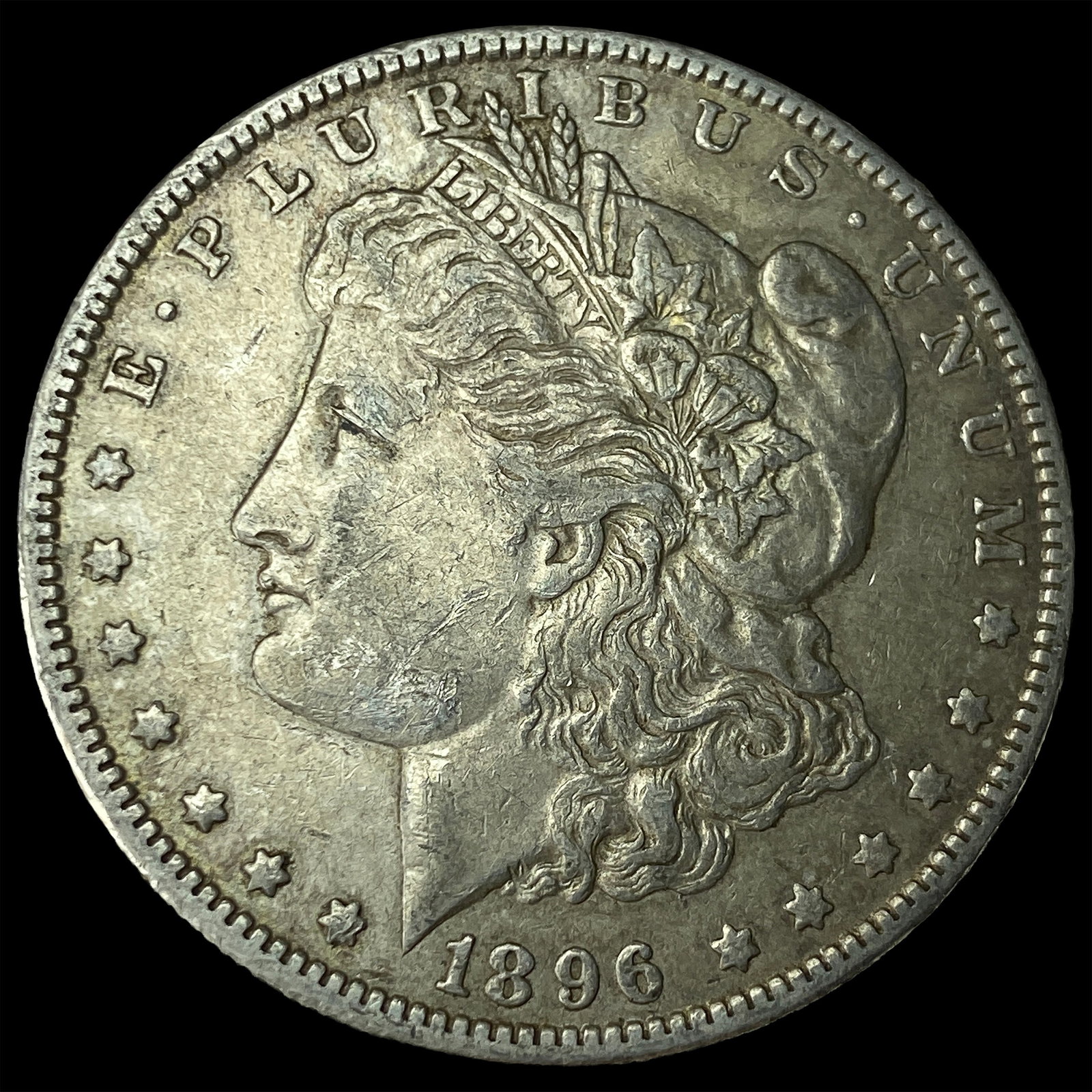 1896-O Silver Morgan Dollar CLOSELY UNCIRCULATED (1 of 2)