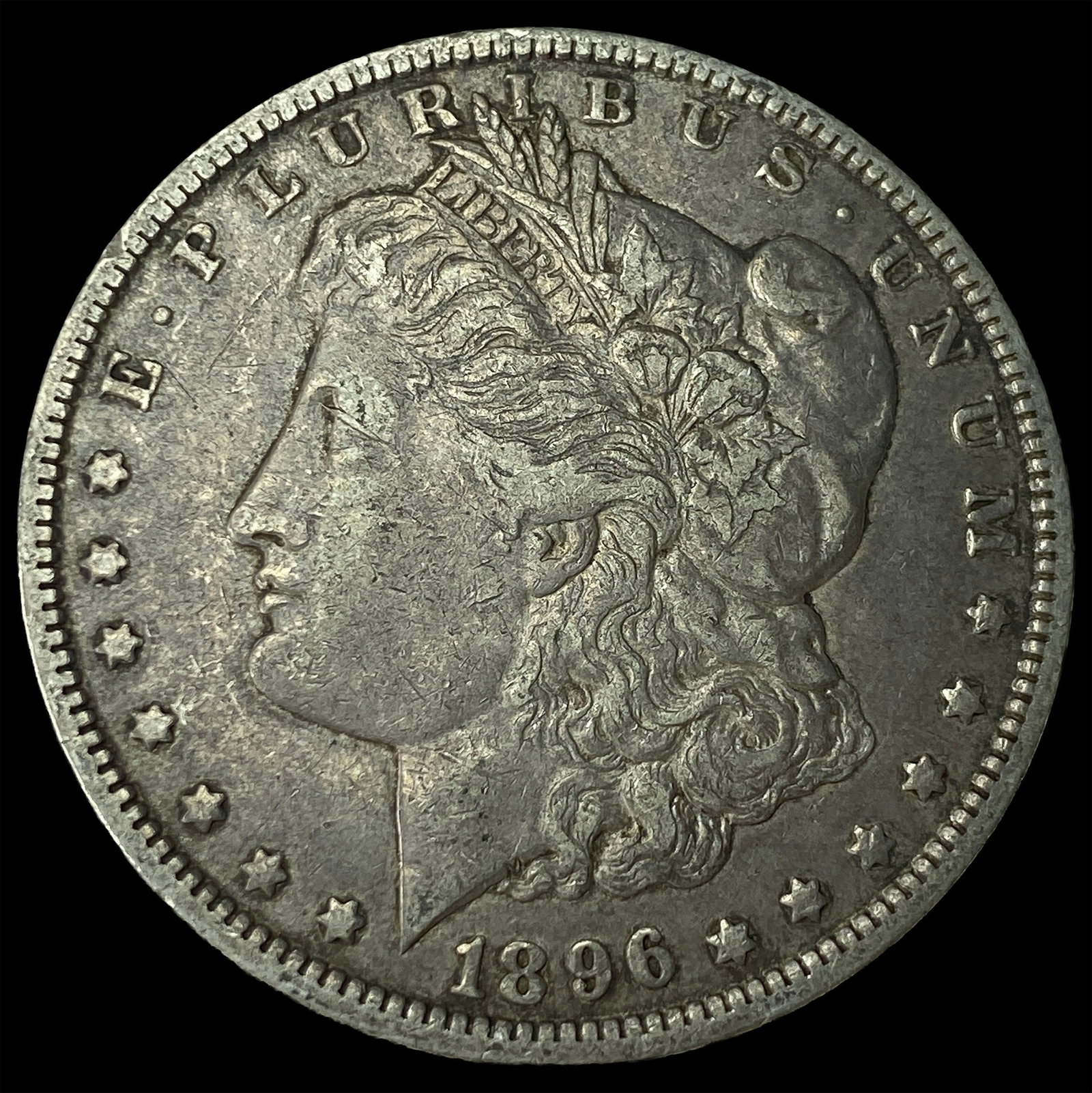 1896-O Silver Morgan Dollar CLOSELY UNCIRCULATED: 1896-O Silver Morgan Dollar CLOSELY UNCIRCULATED