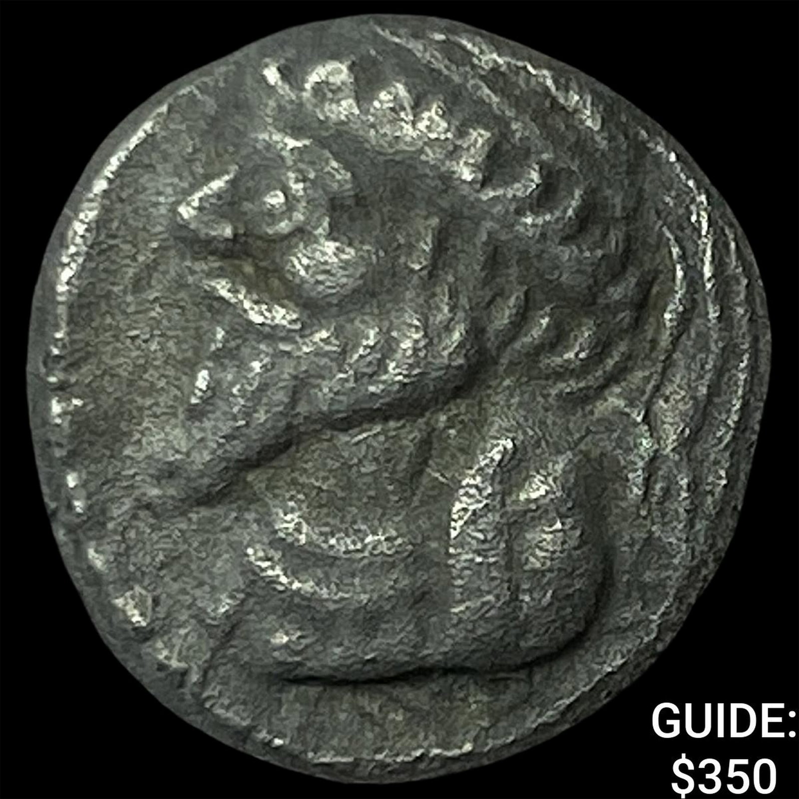 Kingdom of Elymais Kamnaskires V 54-32 BC Silver Hemidrachm: Kingdom of Elymais Kamnaskires V 54-32 BC Silver Hemidrachm