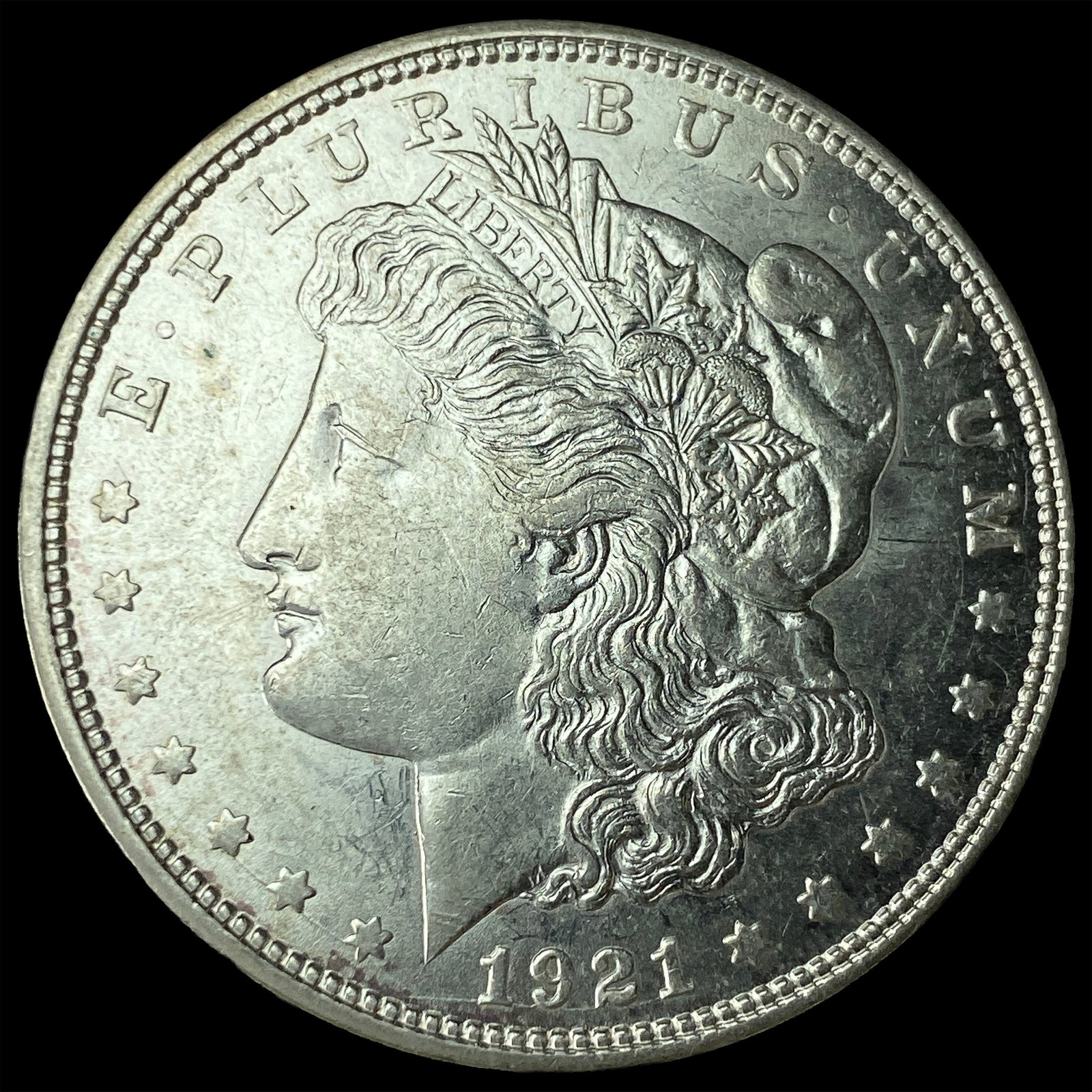 1921-D Silver Morgan Dollar UNCIRCULATED (1 of 2)