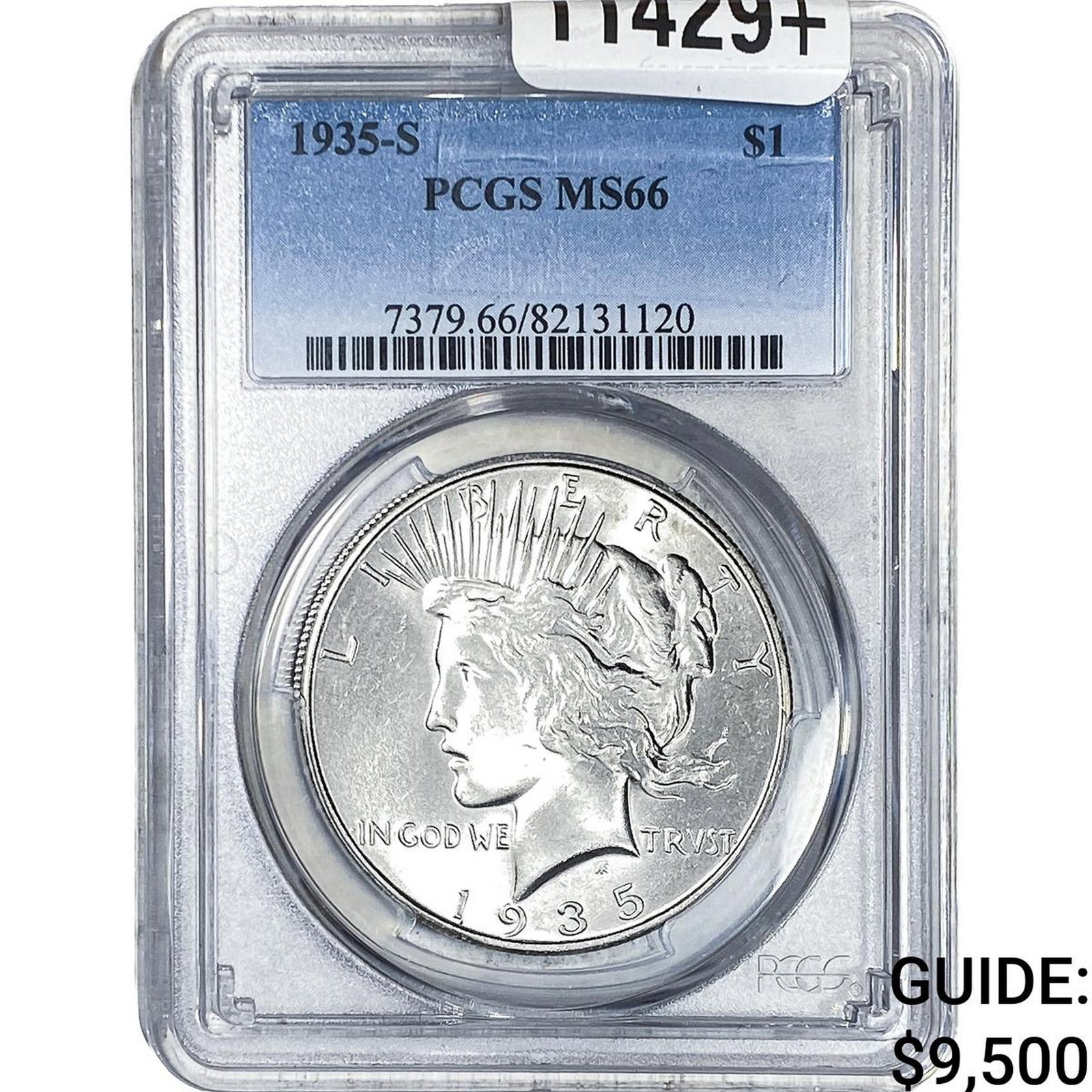 1935-S Silver Peace Dollar PCGS MS66 (1 of 4)
