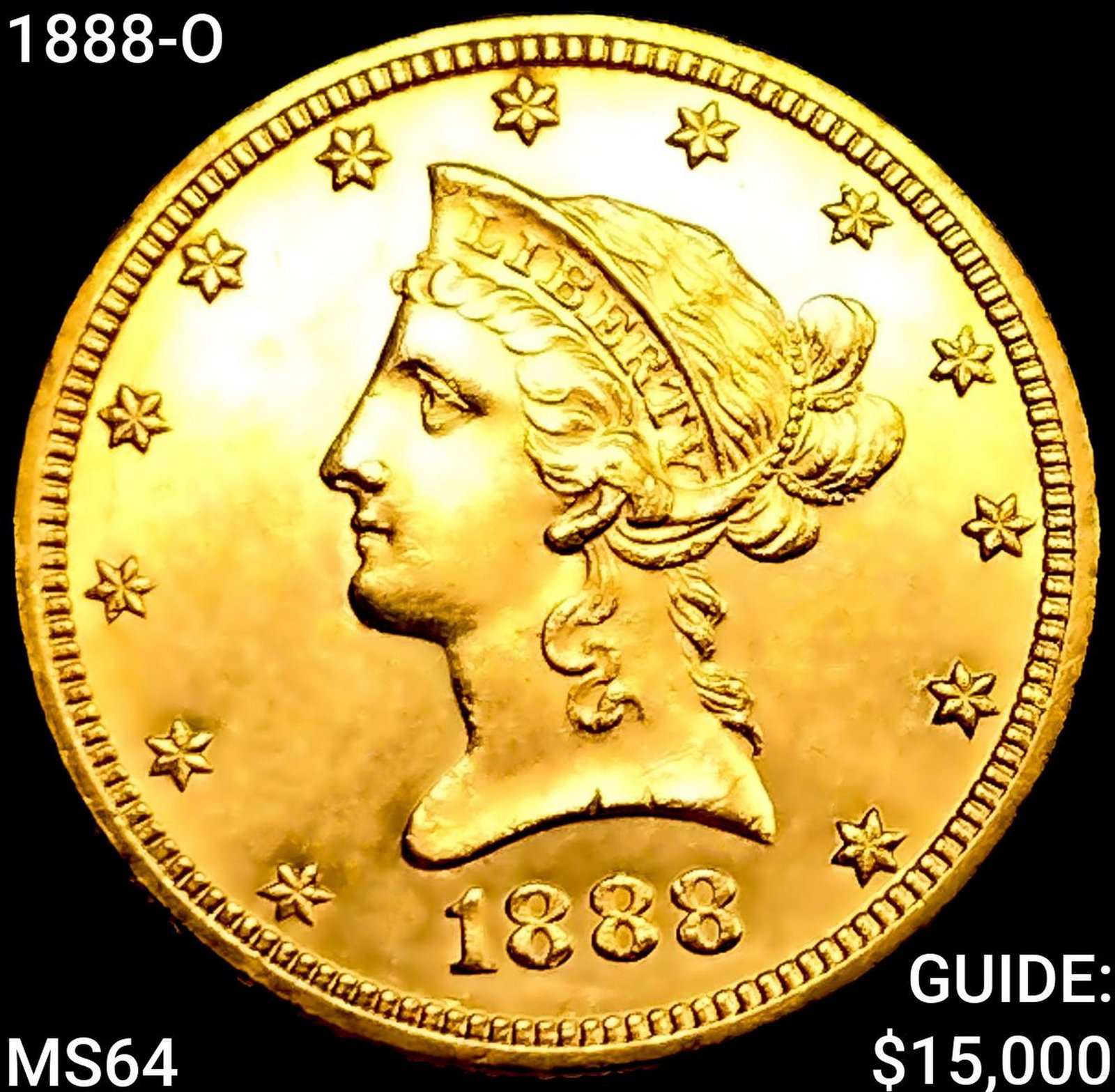 1888-O $10 Gold Eagle (1 of 2)