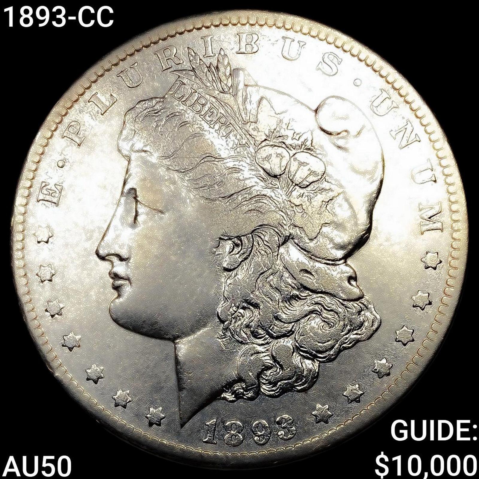 1893-CC Morgan Silver Dollar (1 of 2)
