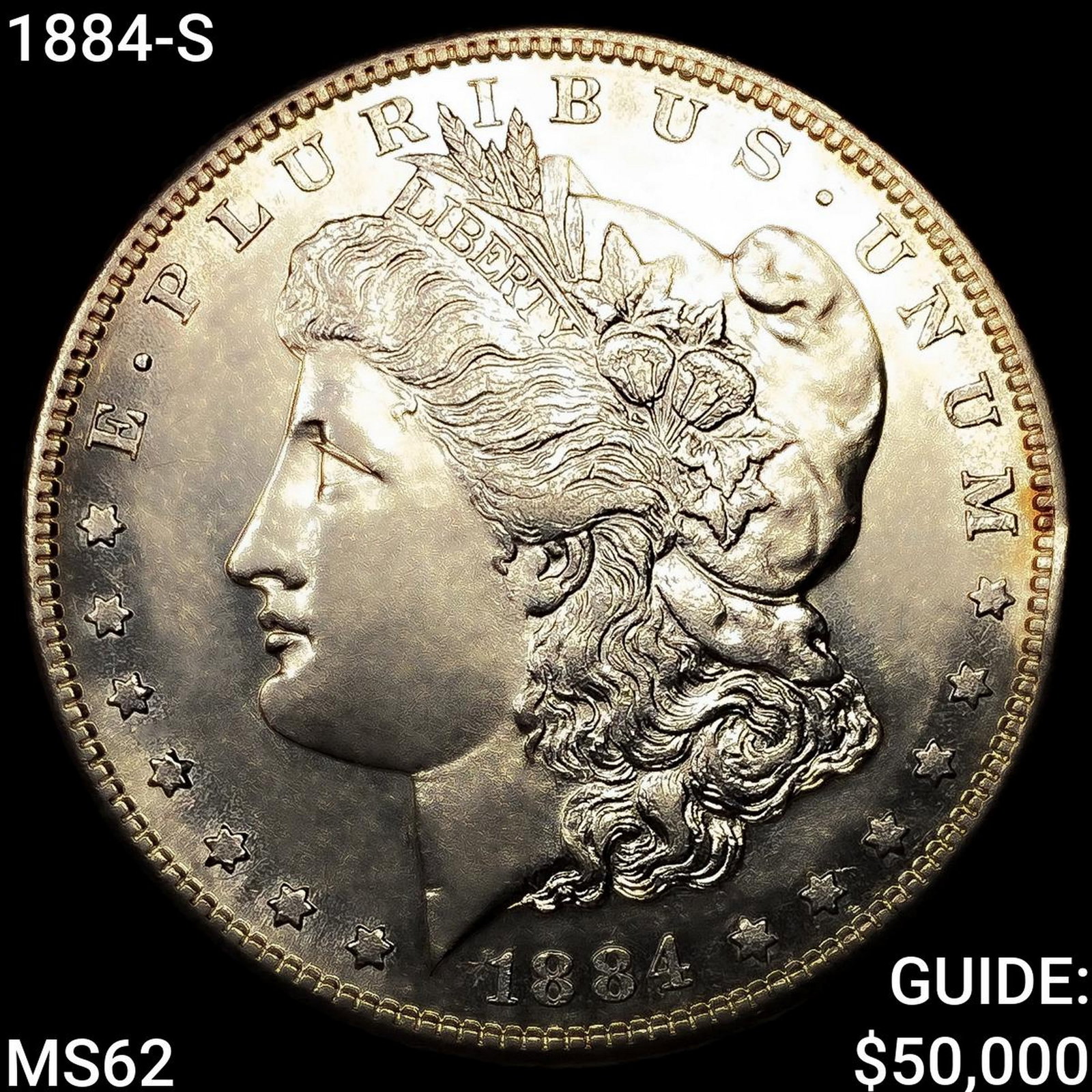 1884-S Morgan Silver Dollar UNCIRCULATED (1 of 2)