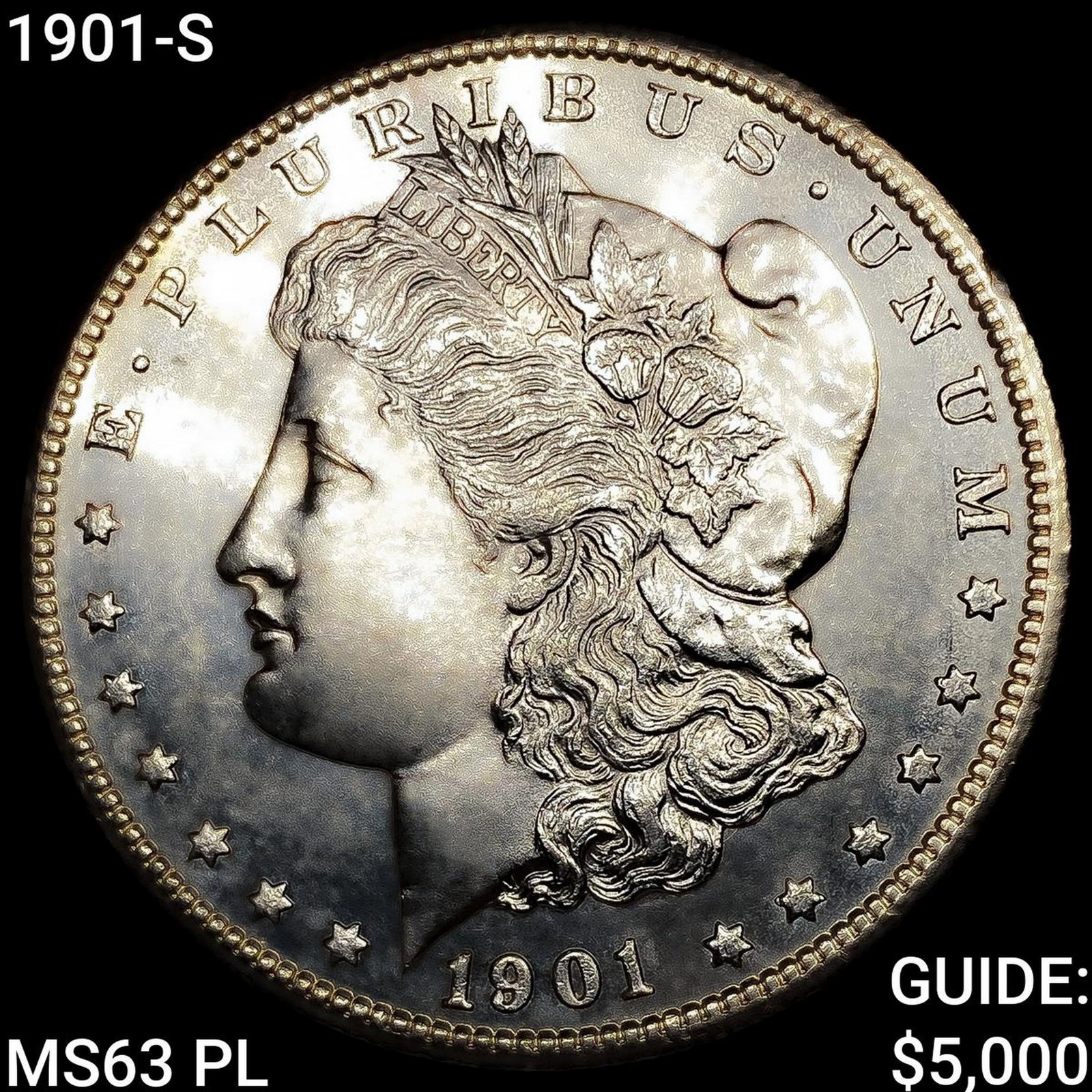 1901-S Morgan Silver Dollar: 1901-S Morgan Silver Dollar