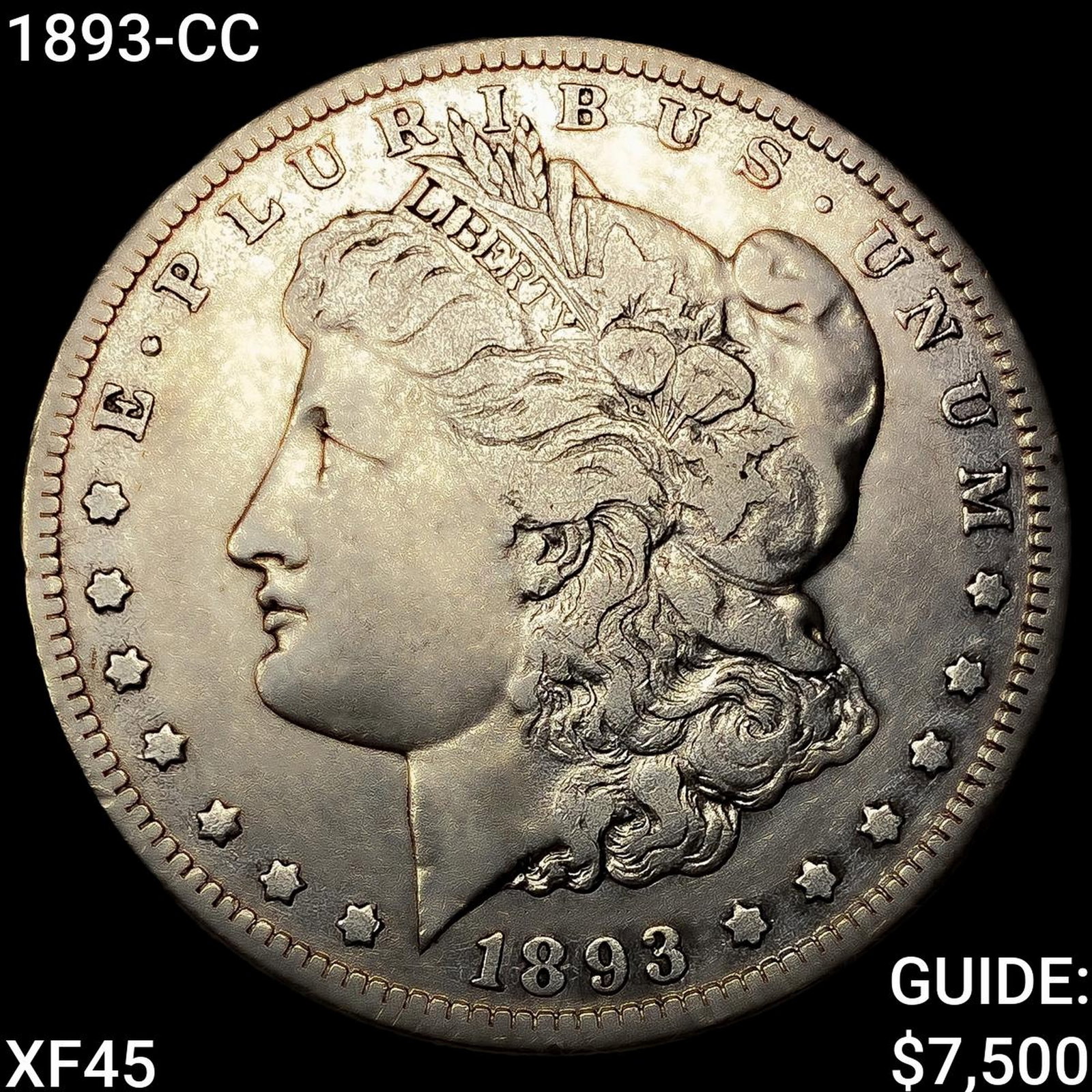 1893-CC Morgan Silver Dollar (1 of 2)