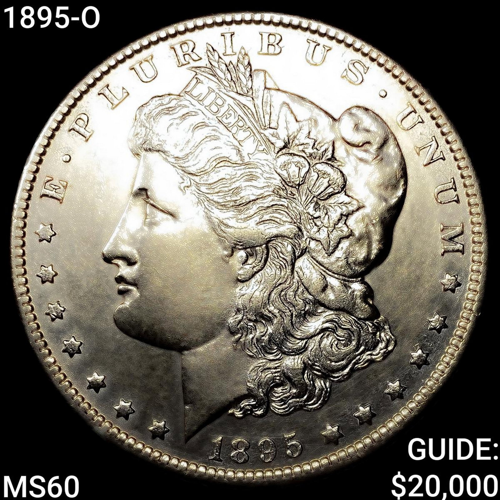 1895-O Morgan Silver Dollar UNCIRCULATED (1 of 2)