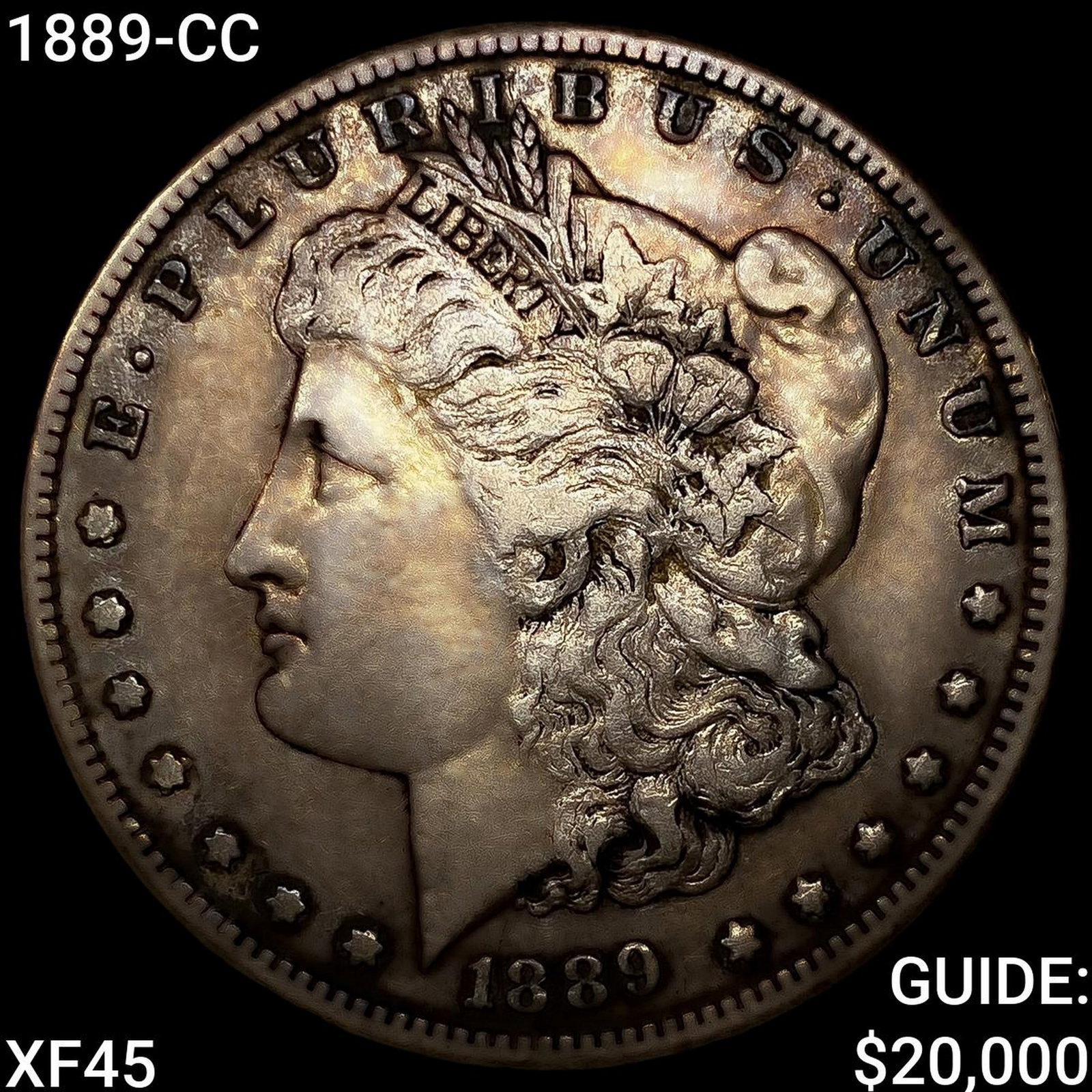 1889-CC Morgan Silver Dollar (1 of 2)